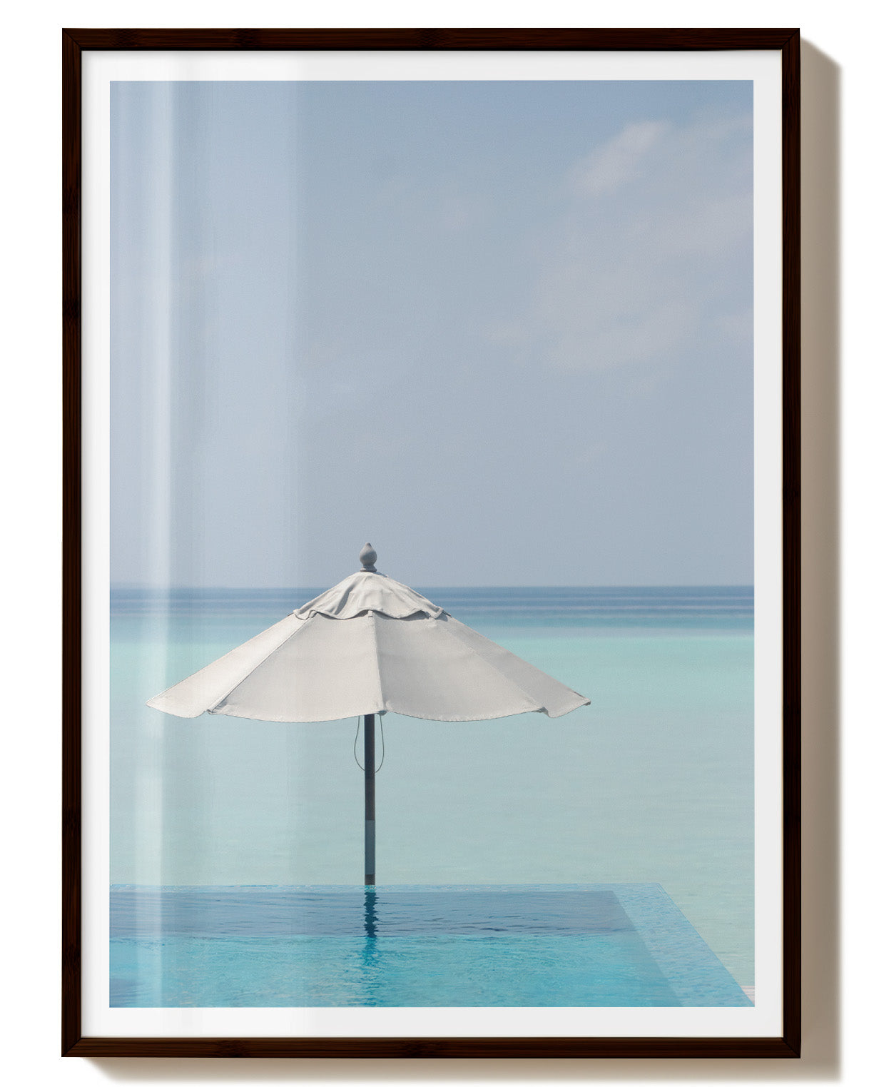 Beach Poster – FineArt Wandbild, moderne Kunst & Fine Art Print von Spawnd, handgefertigt & Made in Germany