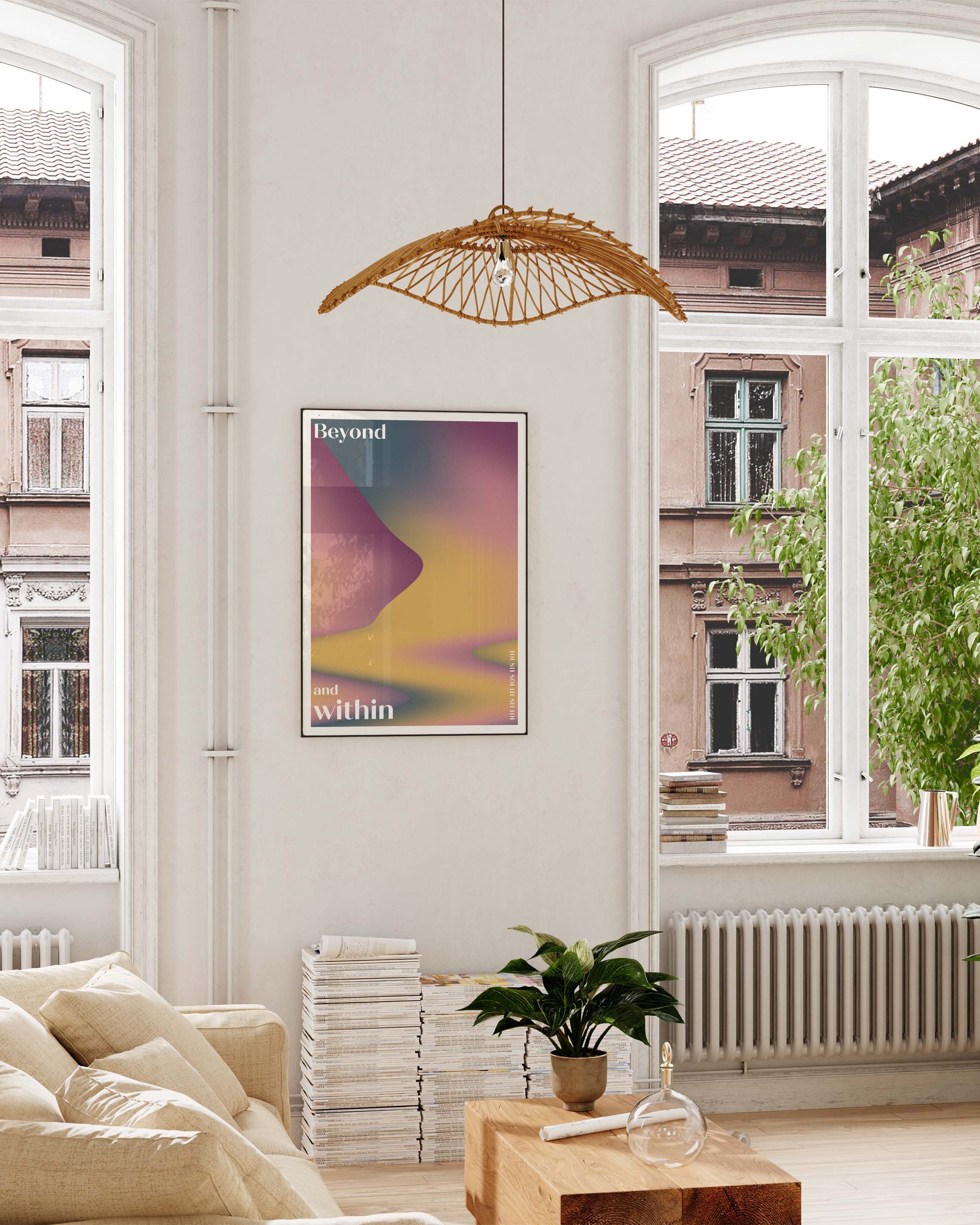 Poster im Wohnzimmer – Fine Art Print – Spawnd