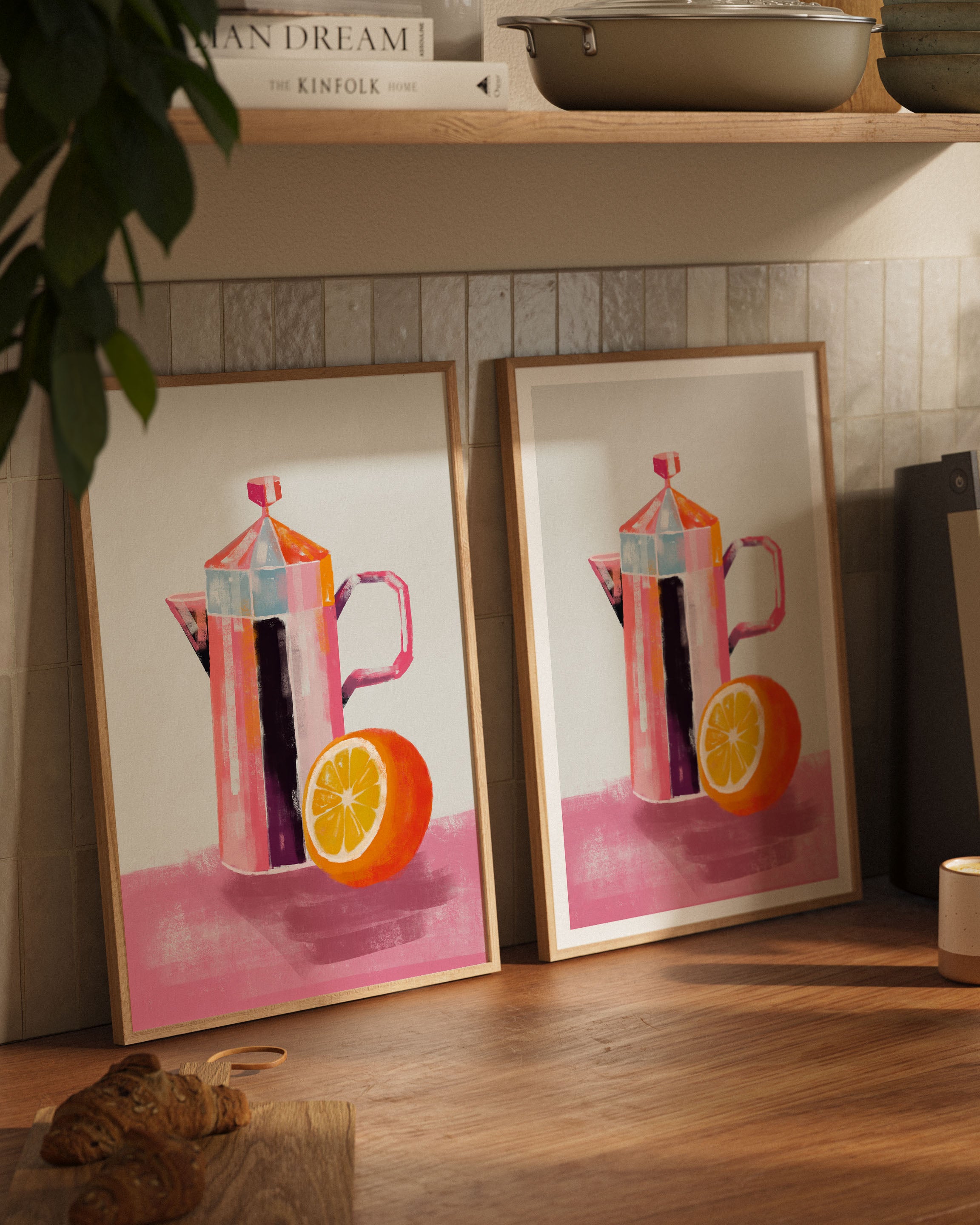 Warm Copper Poster – FineArt Wandbild, moderne Kunst & Fine Art Print von Spawnd, handgefertigt & Made in Germany