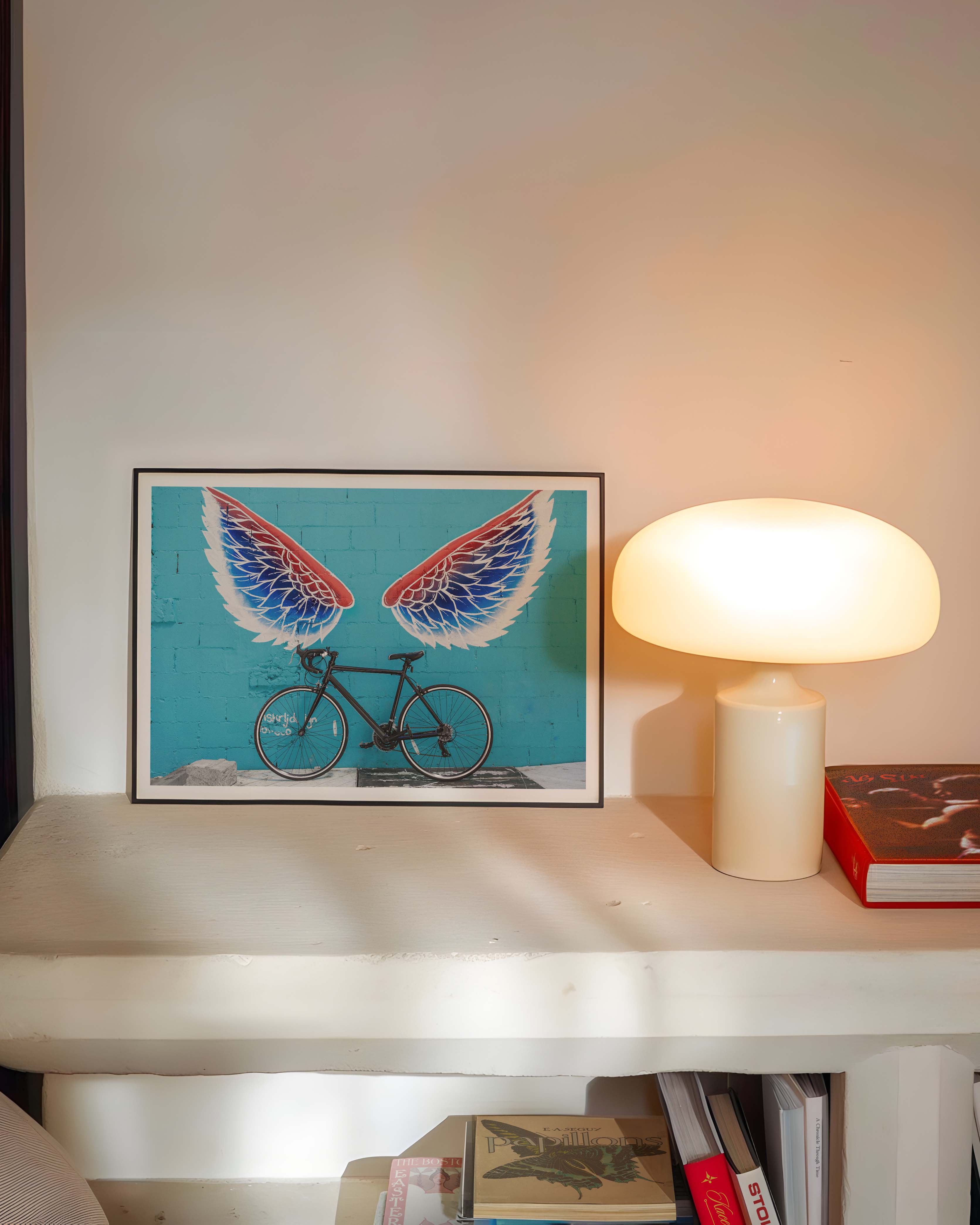 Bicycle Poster – FineArt Wandbild, moderne Kunst & Fine Art Print von Spawnd, handgefertigt & Made in Germany