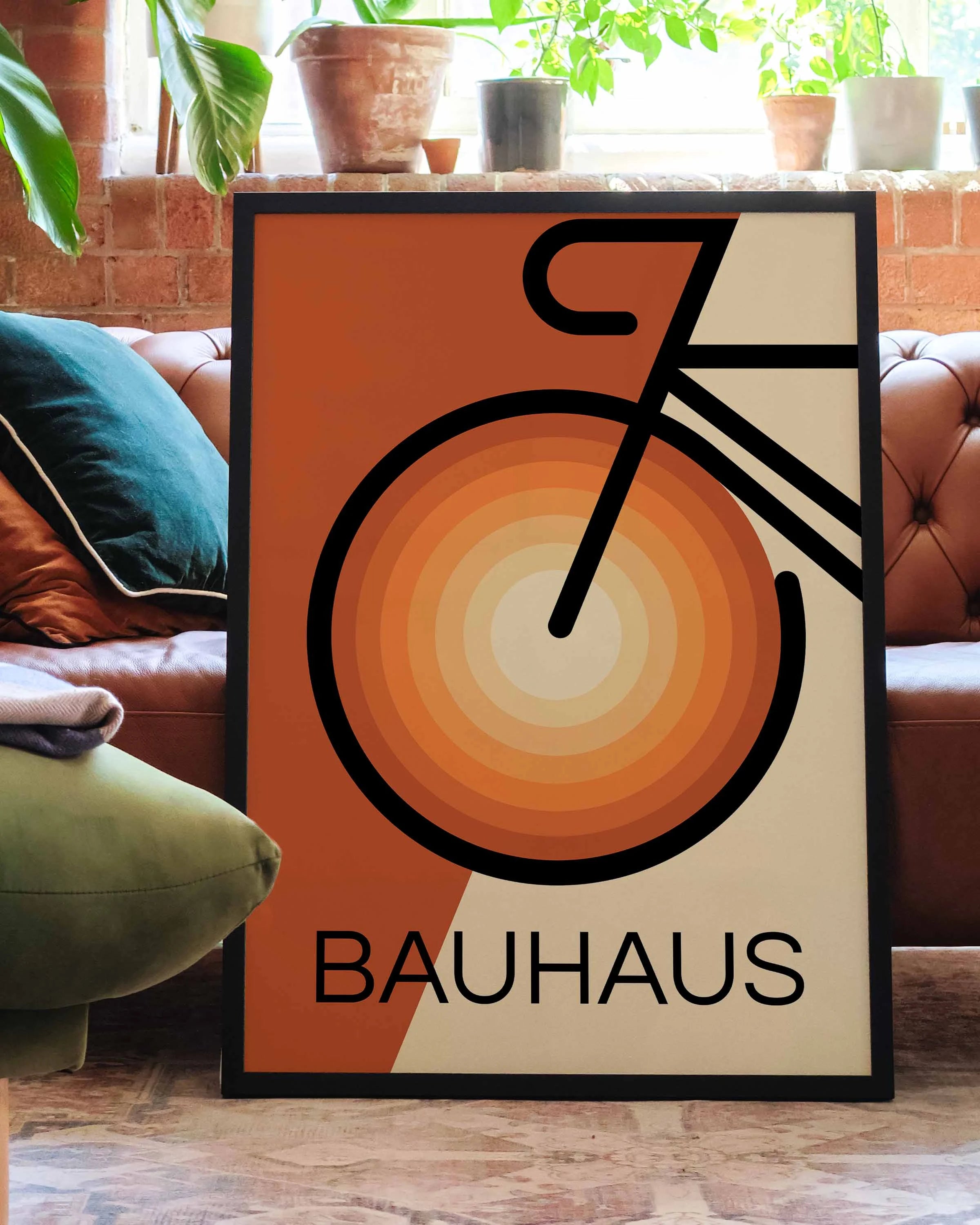 Bike Poster – FineArt Wandbild, moderne Kunst & Fine Art Print von Spawnd, handgefertigt & Made in Germany