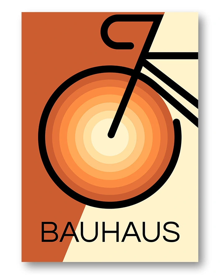 Bike Poster – FineArt Wandbild, moderne Kunst & Fine Art Print von Spawnd, handgefertigt & Made in Germany
