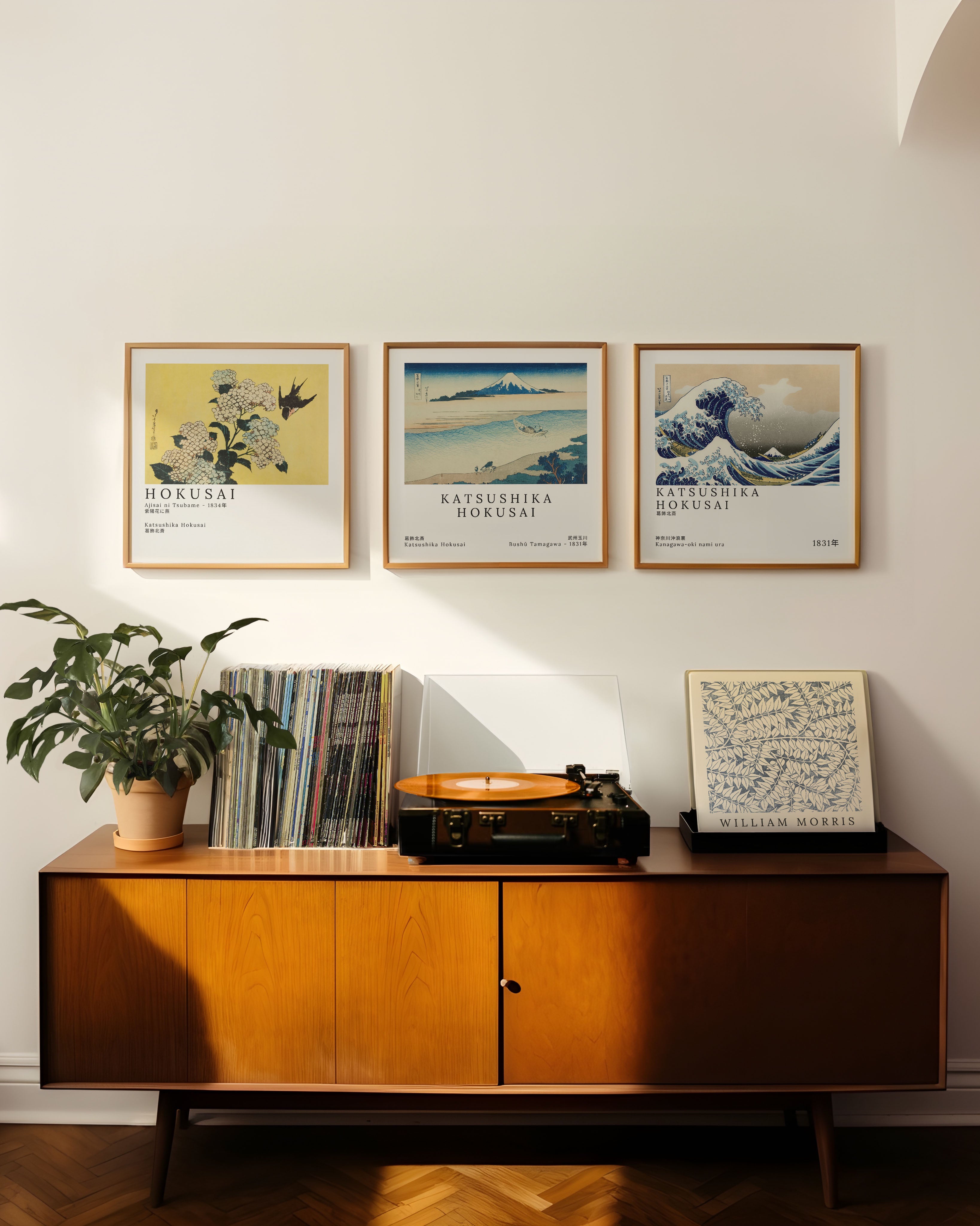 Bushū Tamagawa Poster – FineArt Wandbild, moderne Kunst & Fine Art Print von Spawnd, handgefertigt & Made in Germany