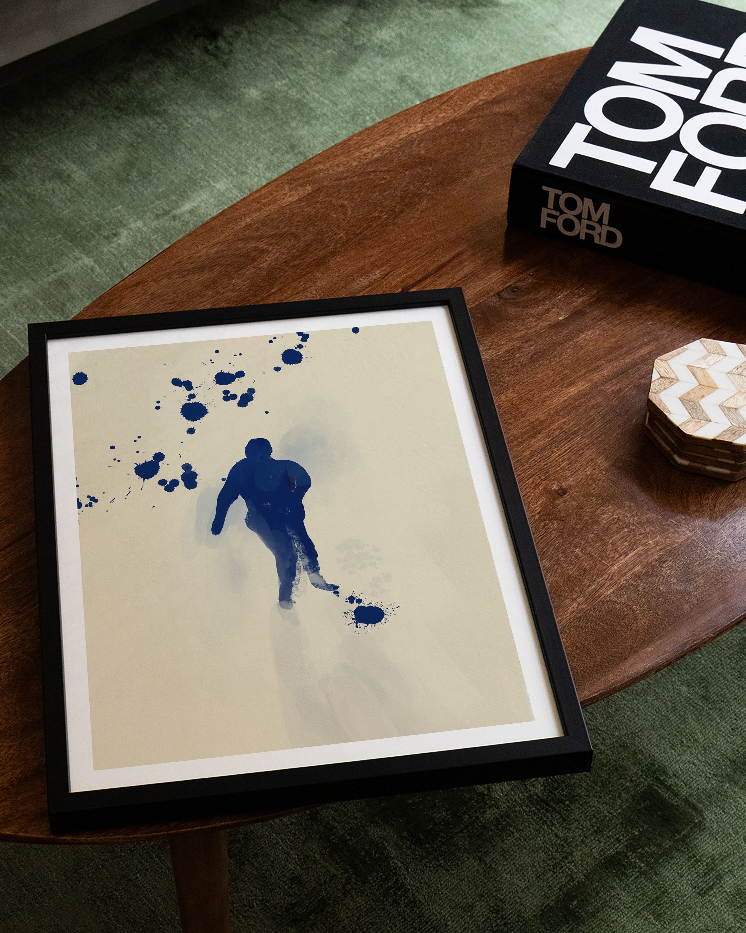 Accident Poster – FineArt Wandbild, moderne Kunst & Fine Art Print von Spawnd, handgefertigt & Made in Germany