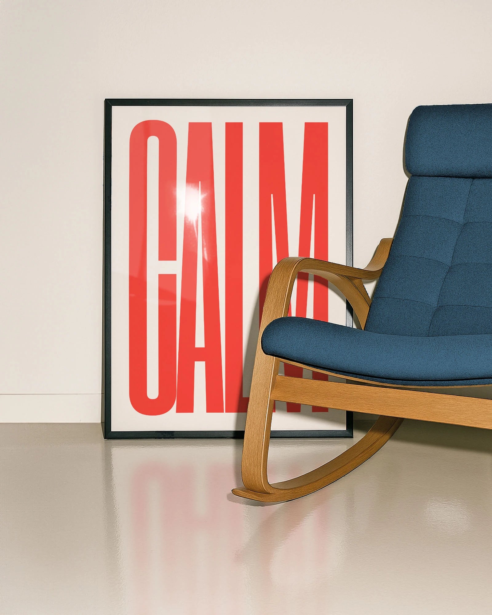 Calm Poster – FineArt Wandbild, moderne Kunst & Fine Art Print von Spawnd, handgefertigt & Made in Germany