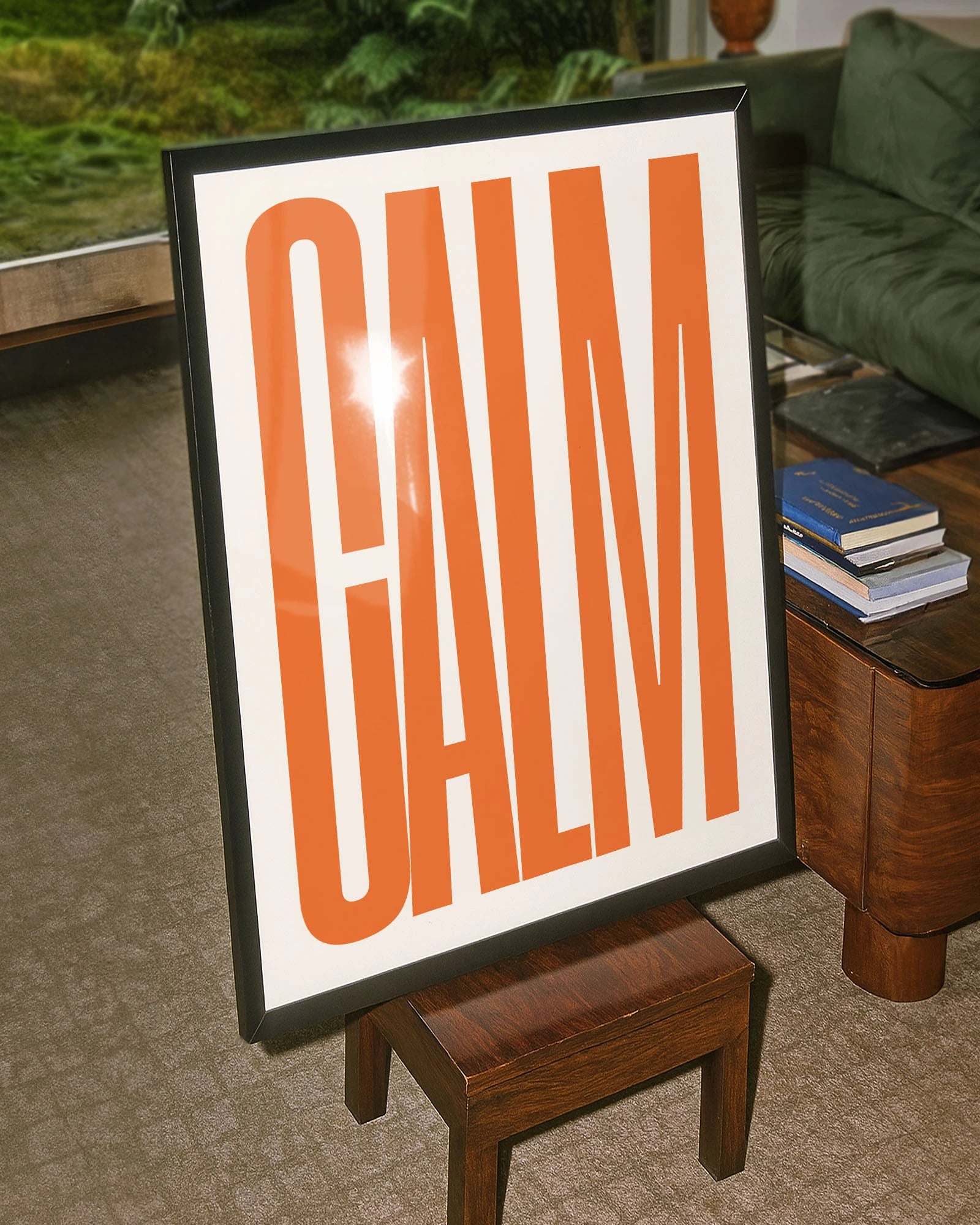 Calm Poster – FineArt Wandbild, moderne Kunst & Fine Art Print von Spawnd, handgefertigt & Made in Germany