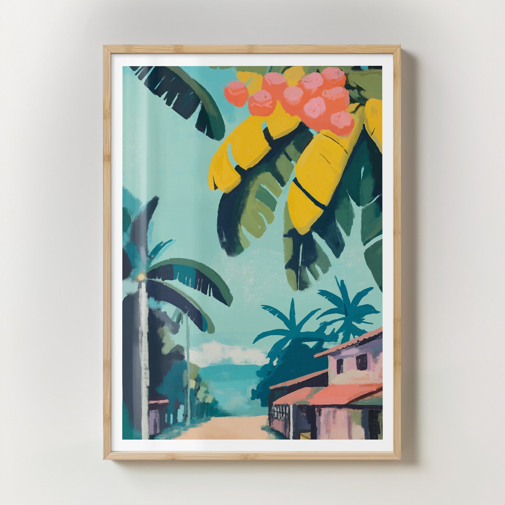 Tropical Village Morning