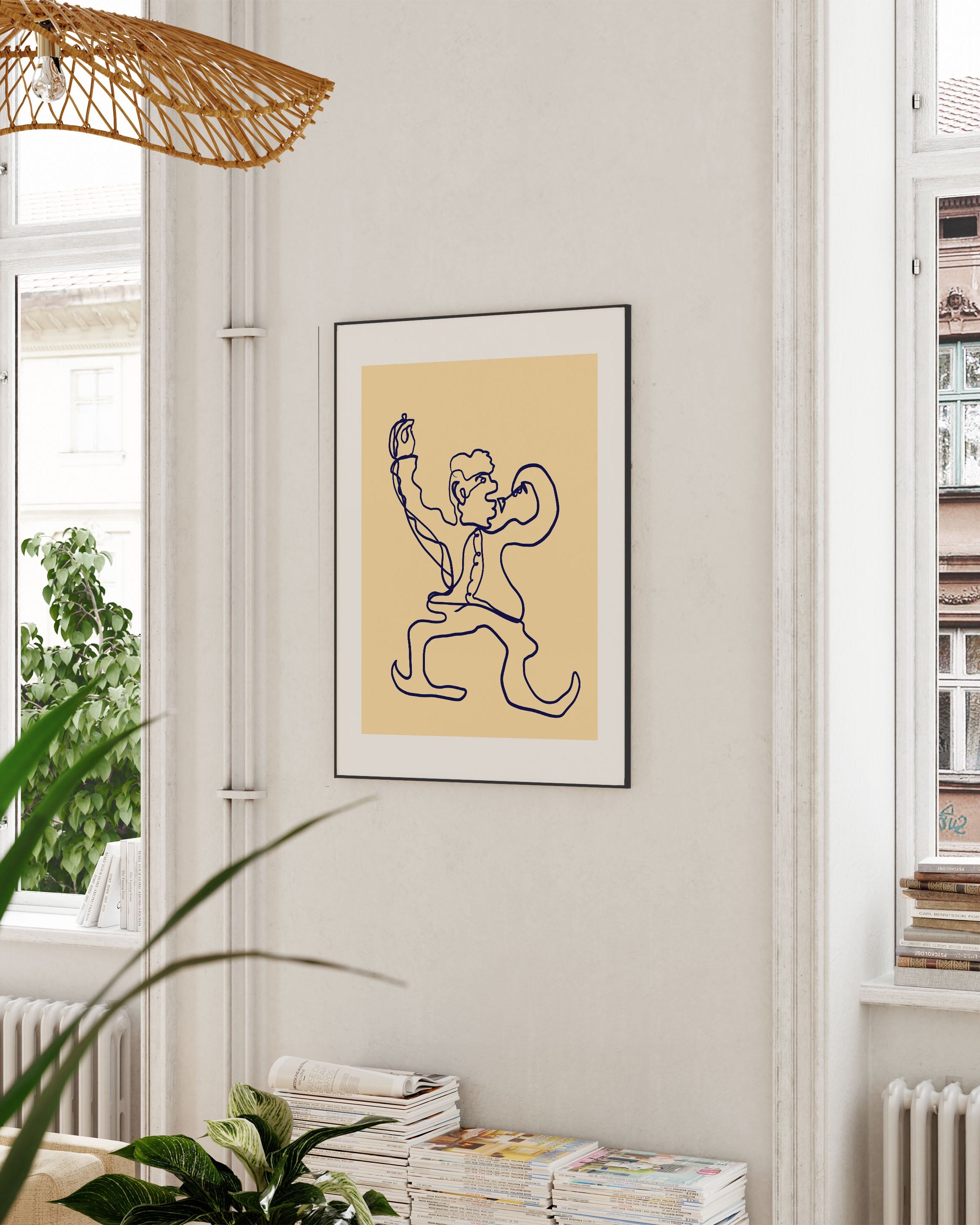 Poster im Wohnzimmer – Fine Art Print – Spawnd