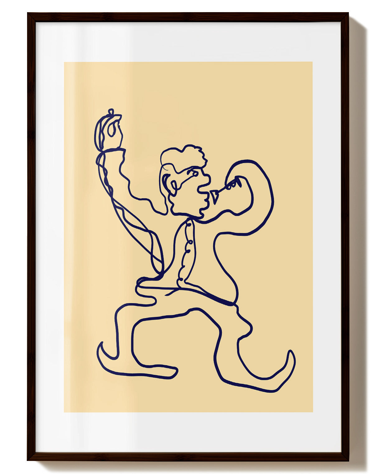 Cheers Poster – FineArt Wandbild, moderne Kunst & Fine Art Print von Spawnd, handgefertigt & Made in Germany