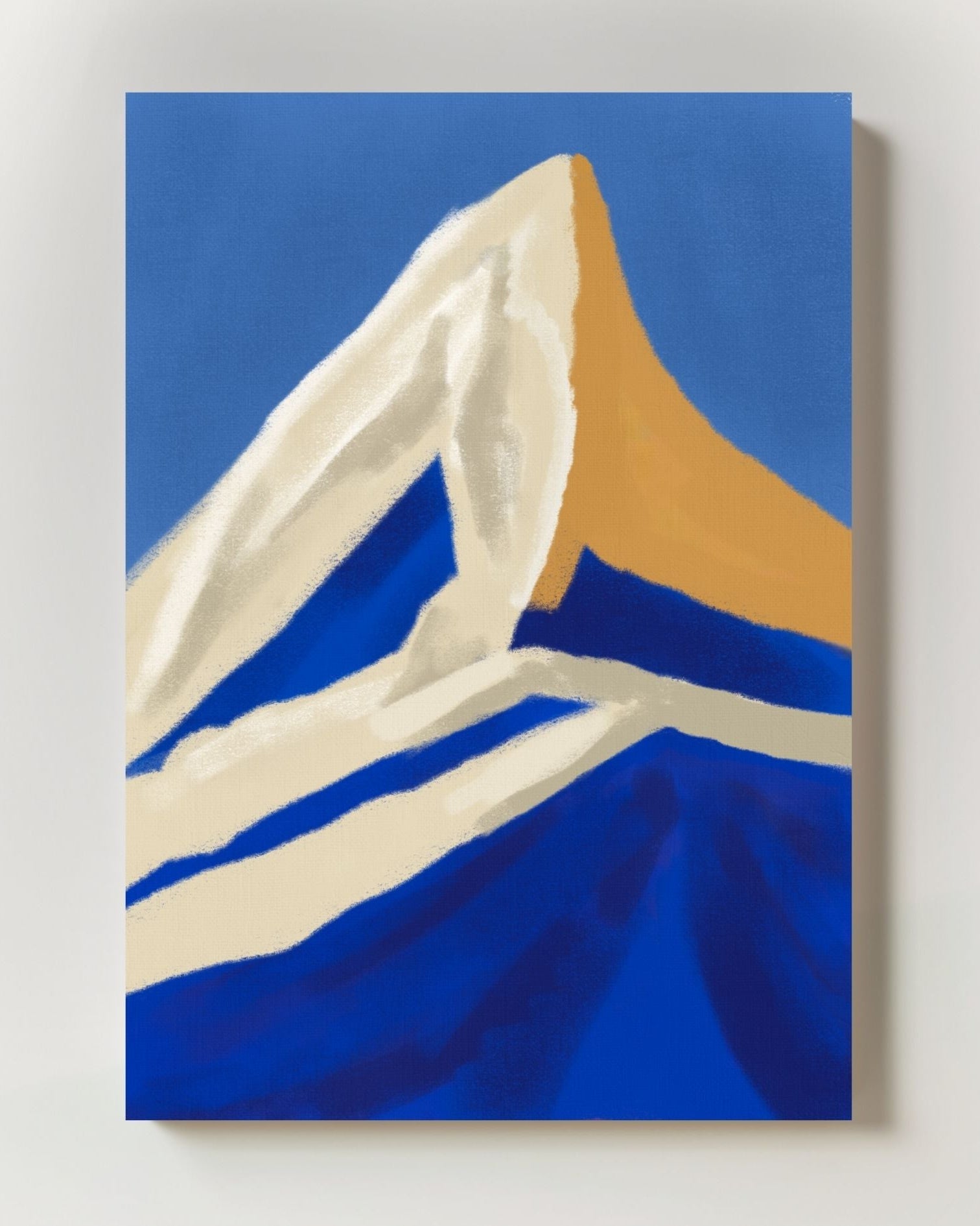 Cold Mountain Poster – FineArt Wandbild, moderne Kunst & Fine Art Print von Spawnd, handgefertigt & Made in Germany