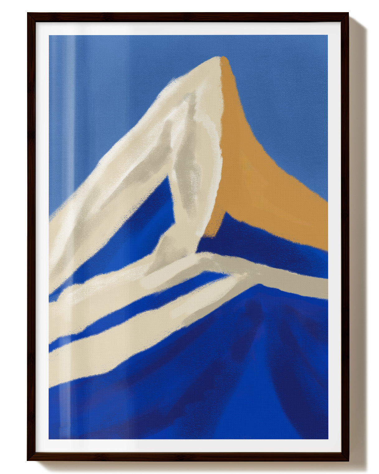 Cold Mountain Poster – FineArt Wandbild, moderne Kunst & Fine Art Print von Spawnd, handgefertigt & Made in Germany