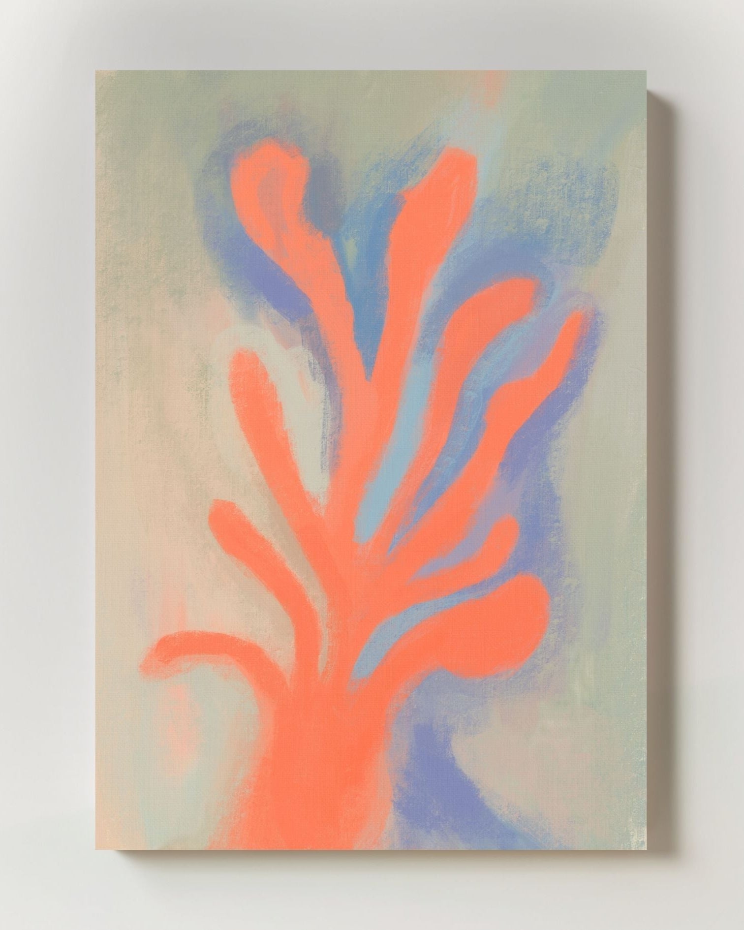 Coral Thought Poster – FineArt Wandbild, moderne Kunst & Fine Art Print von Spawnd, handgefertigt & Made in Germany