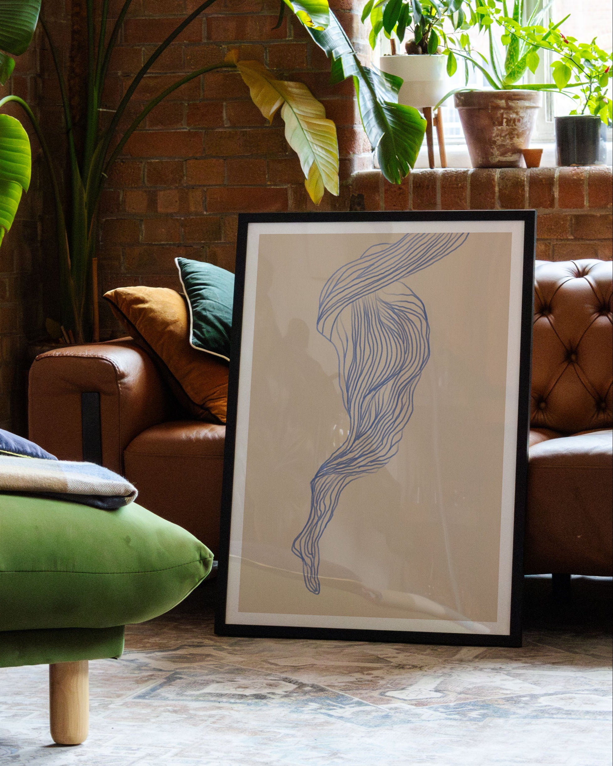 Silk Poster – FineArt Wandbild, moderne Kunst & Fine Art Print von Spawnd, handgefertigt & Made in Germany