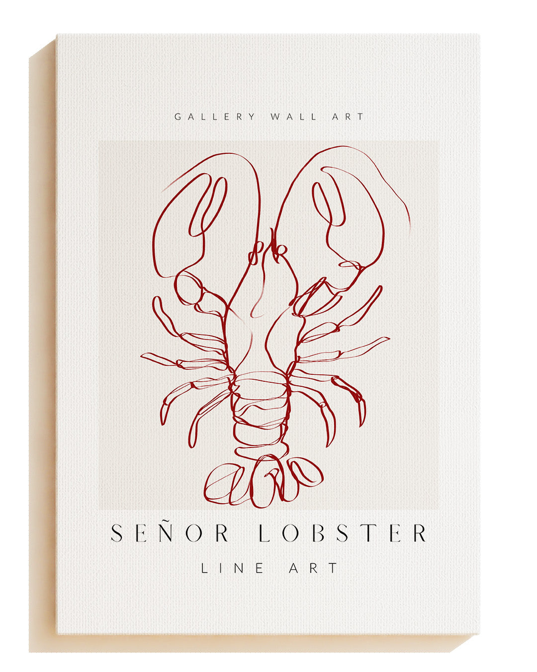 Senor lobster - Leinwand