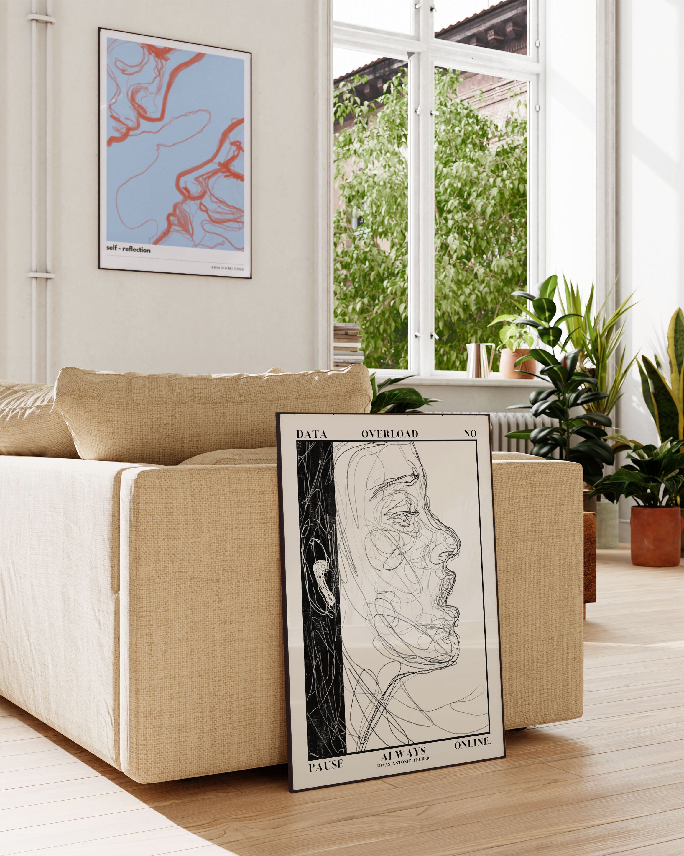 Poster im Wohnzimmer – Fine Art Print – Spawnd