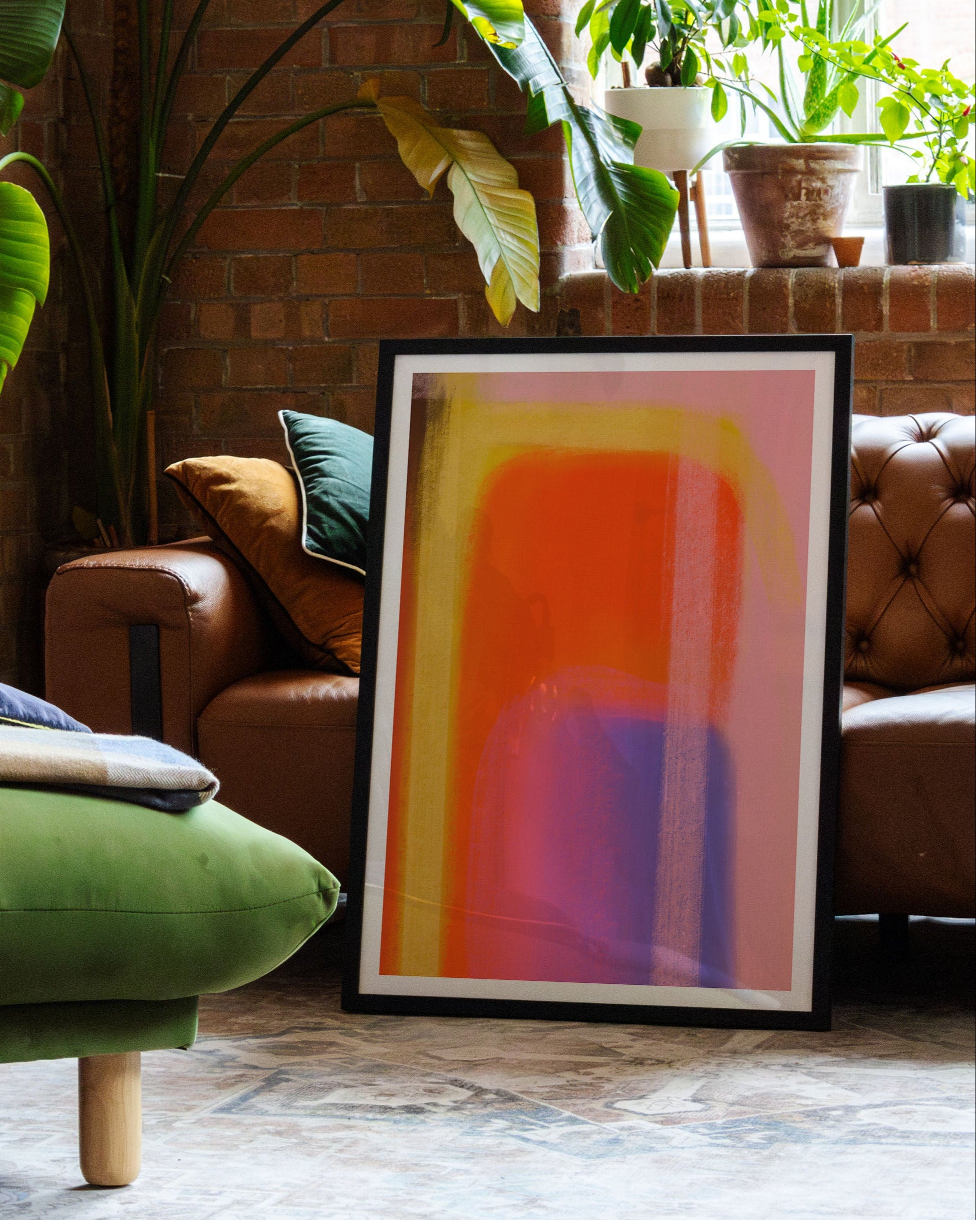 Heat Memory Poster – FineArt Wandbild, moderne Kunst & Fine Art Print von Spawnd, handgefertigt & Made in Germany