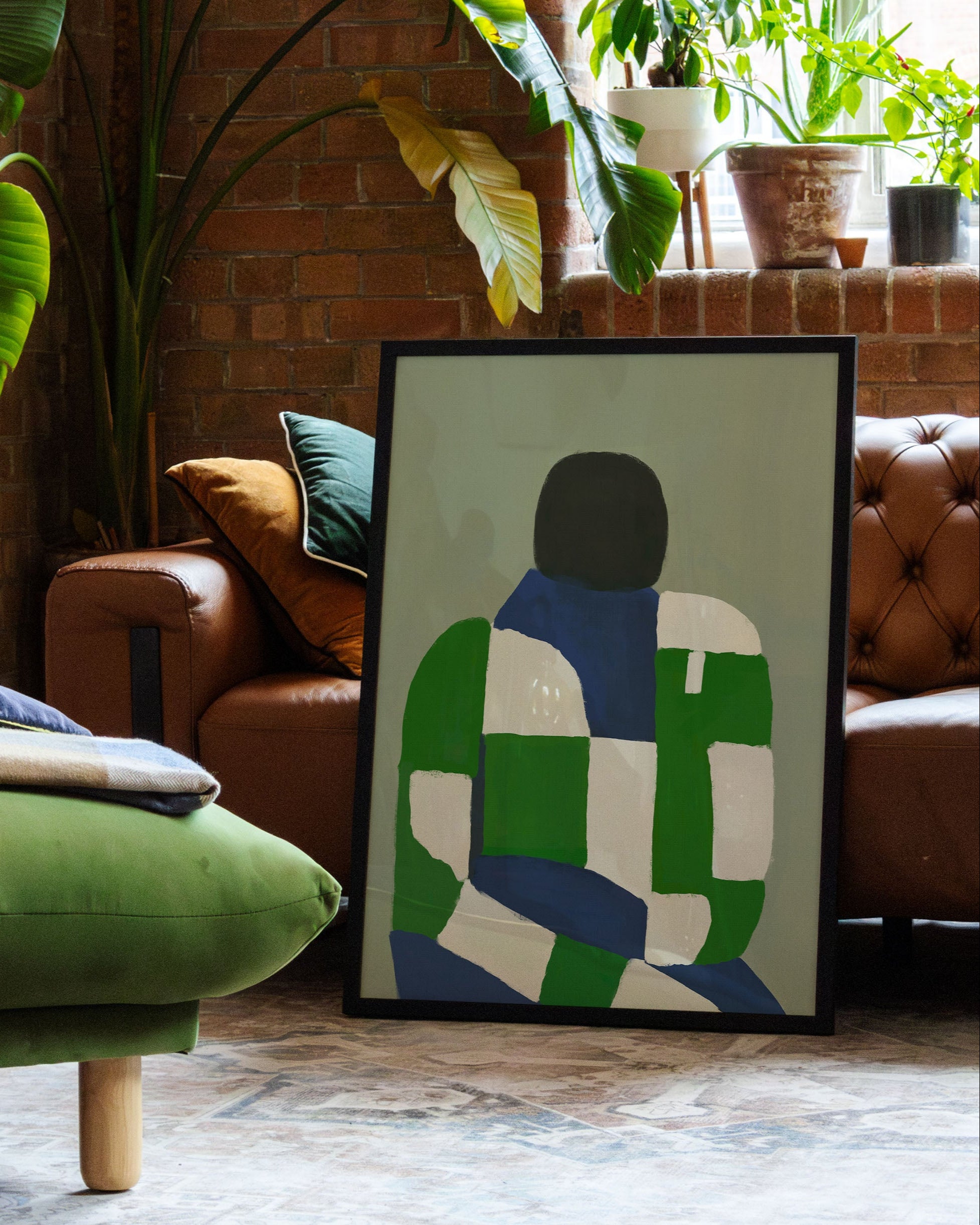 Silent Posture Poster – FineArt Wandbild, moderne Kunst & Fine Art Print von Spawnd, handgefertigt & Made in Germany