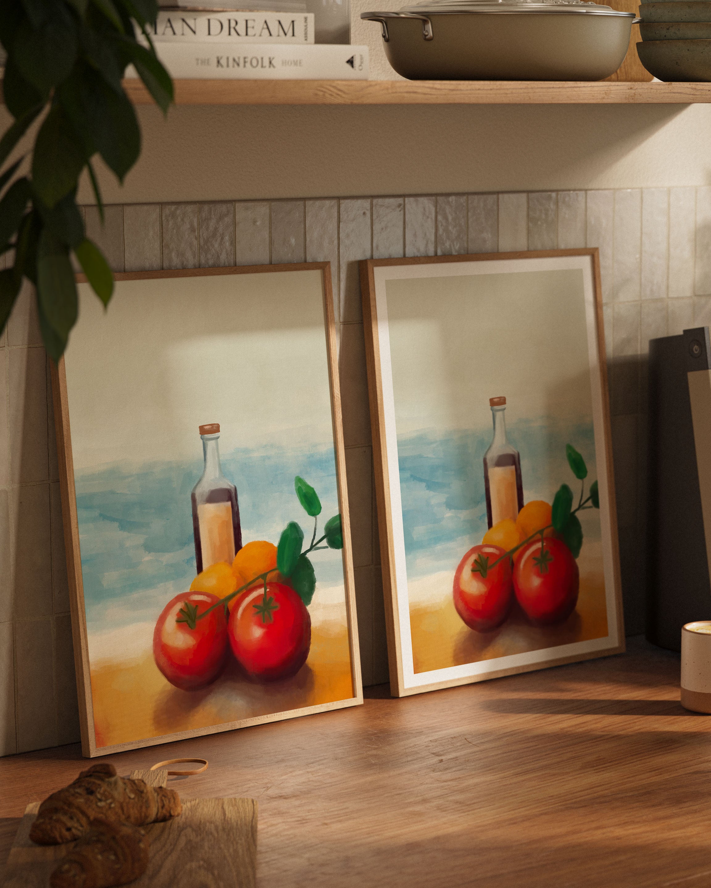 Mañana Poster – FineArt Wandbild, moderne Kunst & Fine Art Print von Spawnd, handgefertigt & Made in Germany