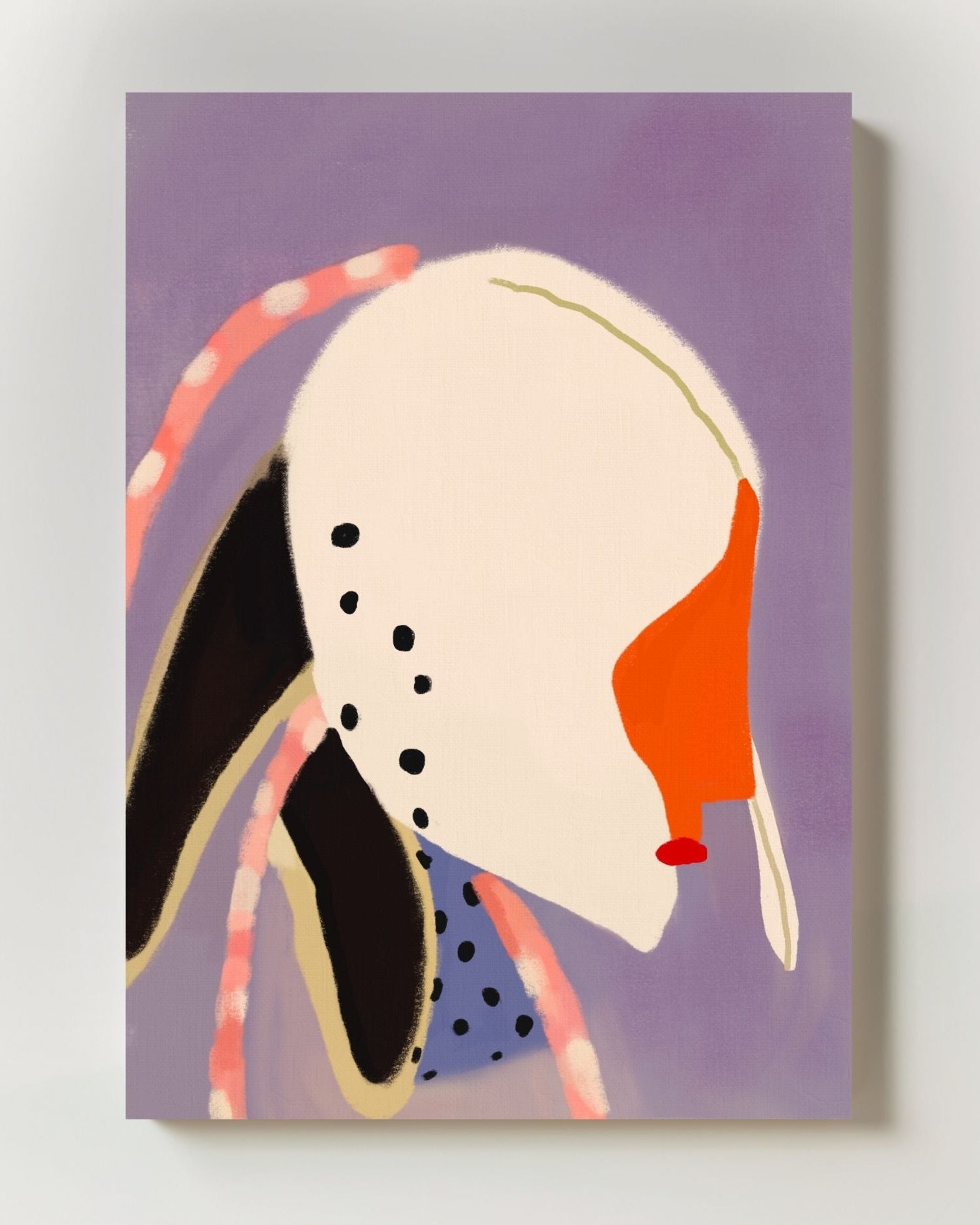 Dot and Vein Poster – FineArt Wandbild, moderne Kunst & Fine Art Print von Spawnd, handgefertigt & Made in Germany