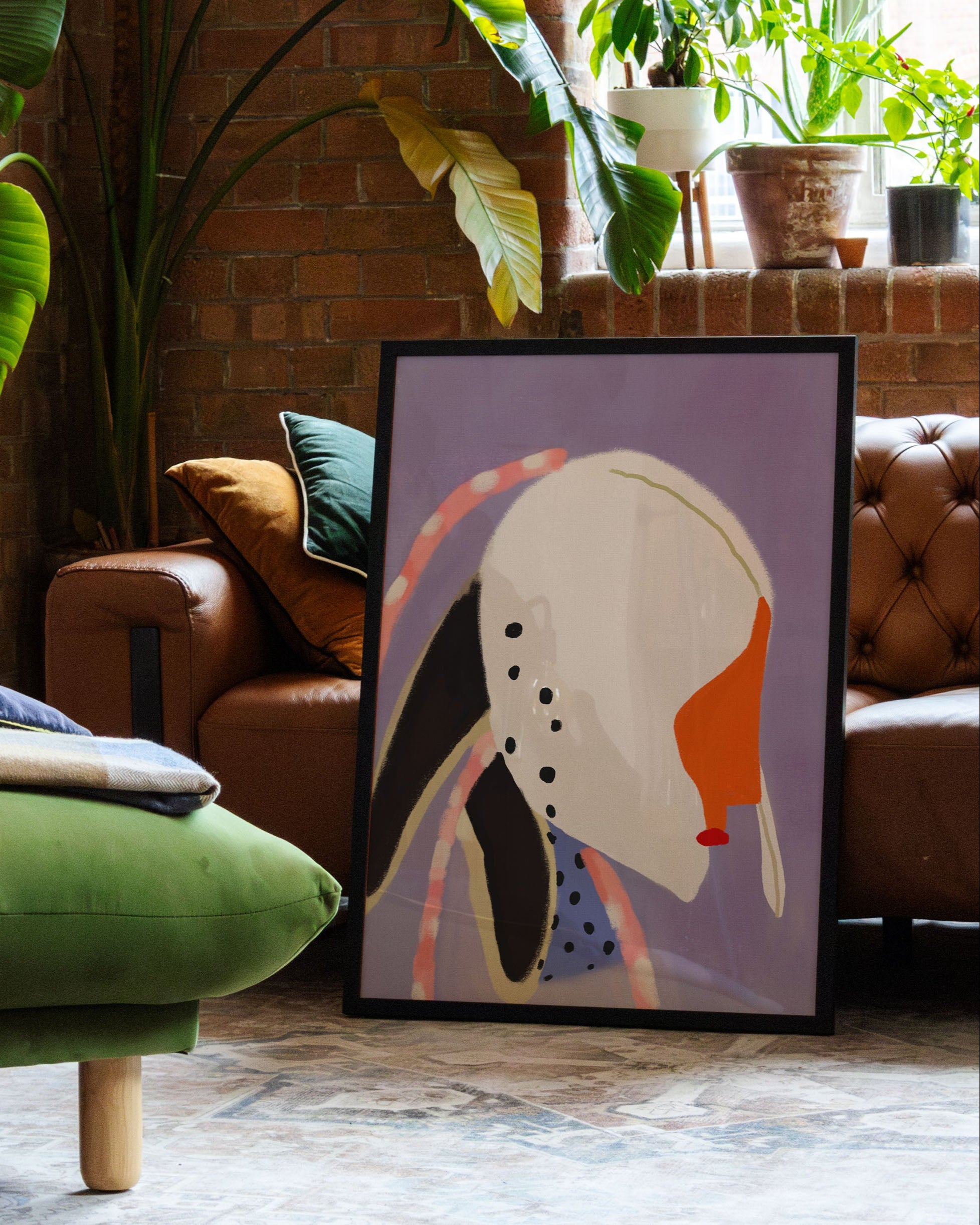 Dot and Vein Poster – FineArt Wandbild, moderne Kunst & Fine Art Print von Spawnd, handgefertigt & Made in Germany