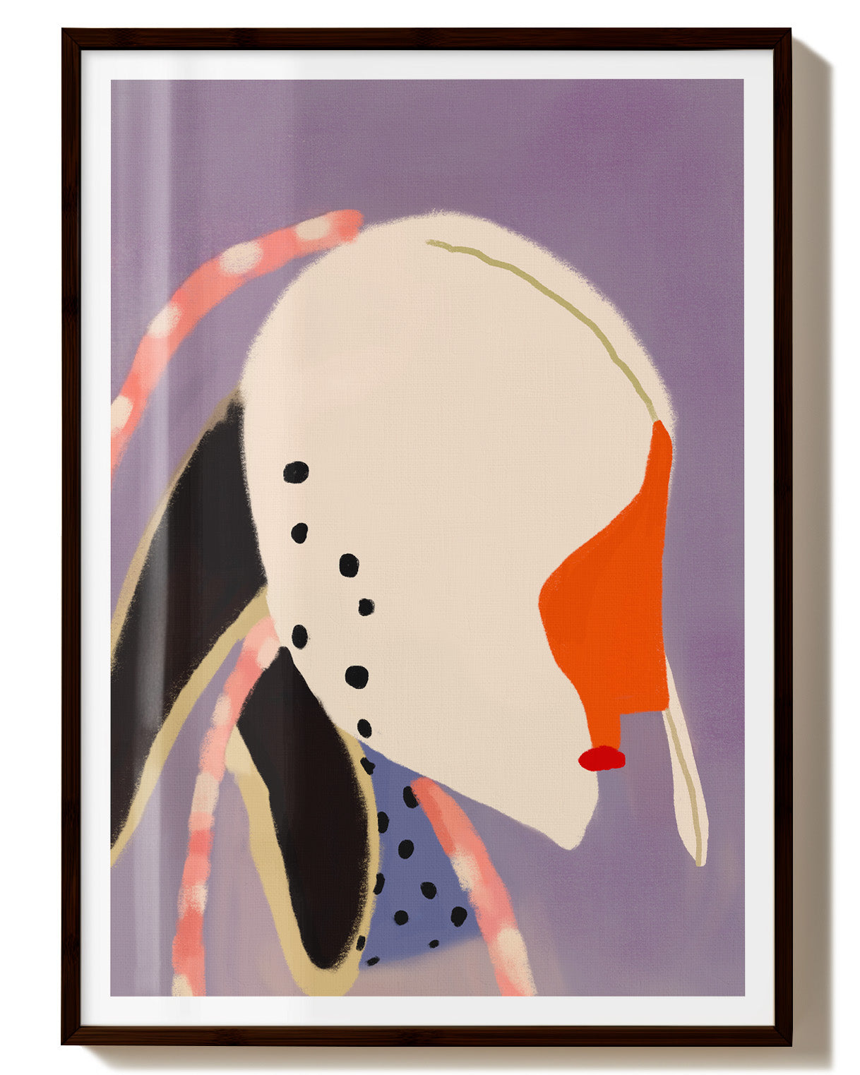 Dot and Vein Poster – FineArt Wandbild, moderne Kunst & Fine Art Print von Spawnd, handgefertigt & Made in Germany