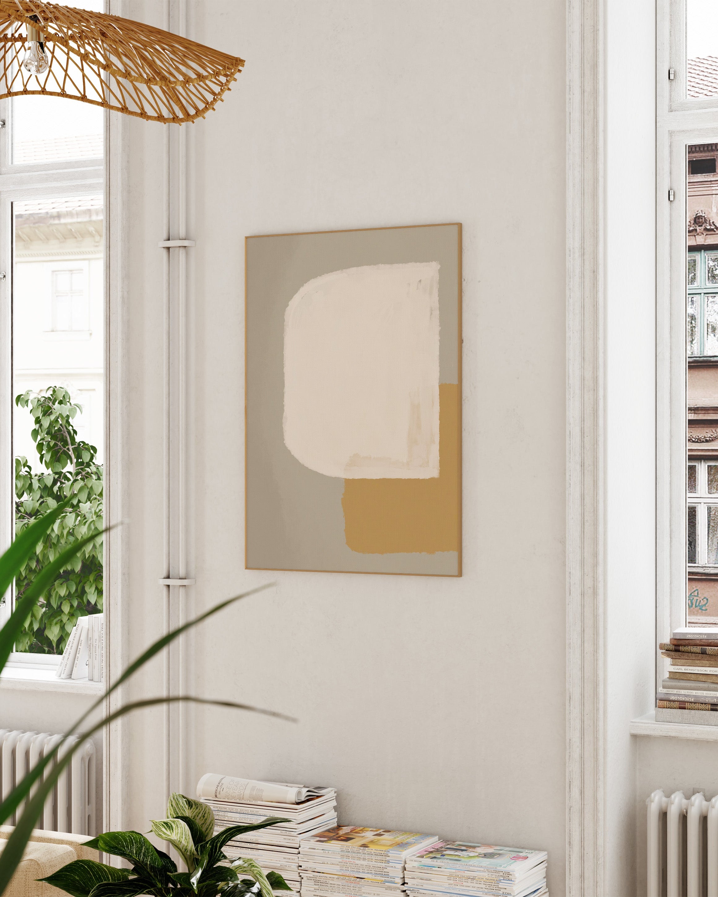 Lysning Poster – FineArt Wandbild, moderne Kunst & Fine Art Print von Spawnd, handgefertigt & Made in Germany