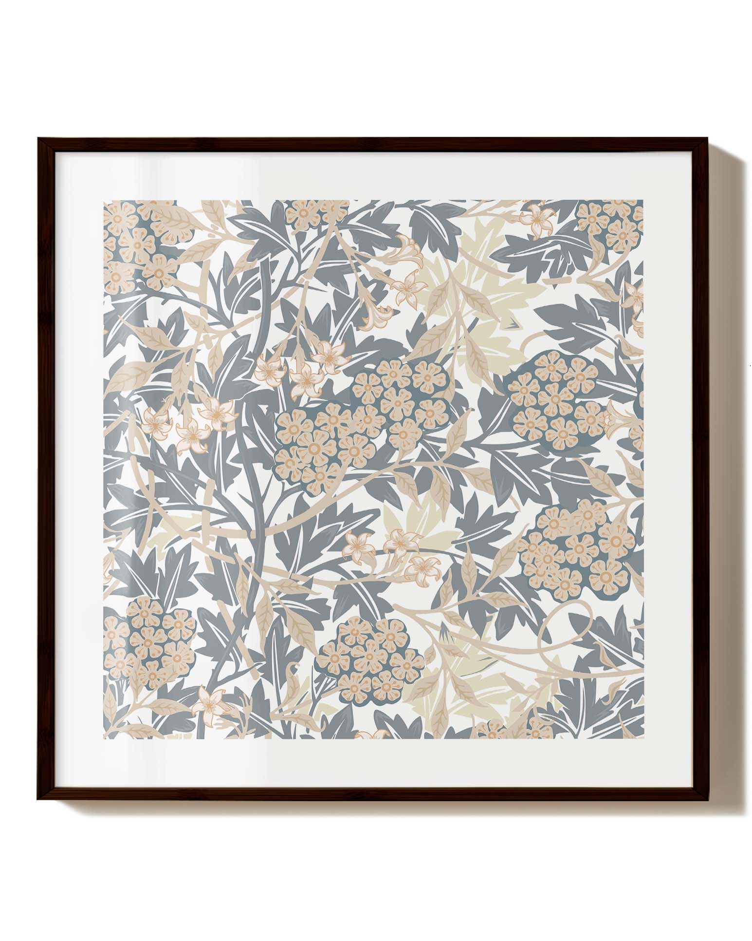 Dusky Meadow Poster – FineArt Wandbild, moderne Kunst & Fine Art Print von Spawnd, handgefertigt & Made in Germany