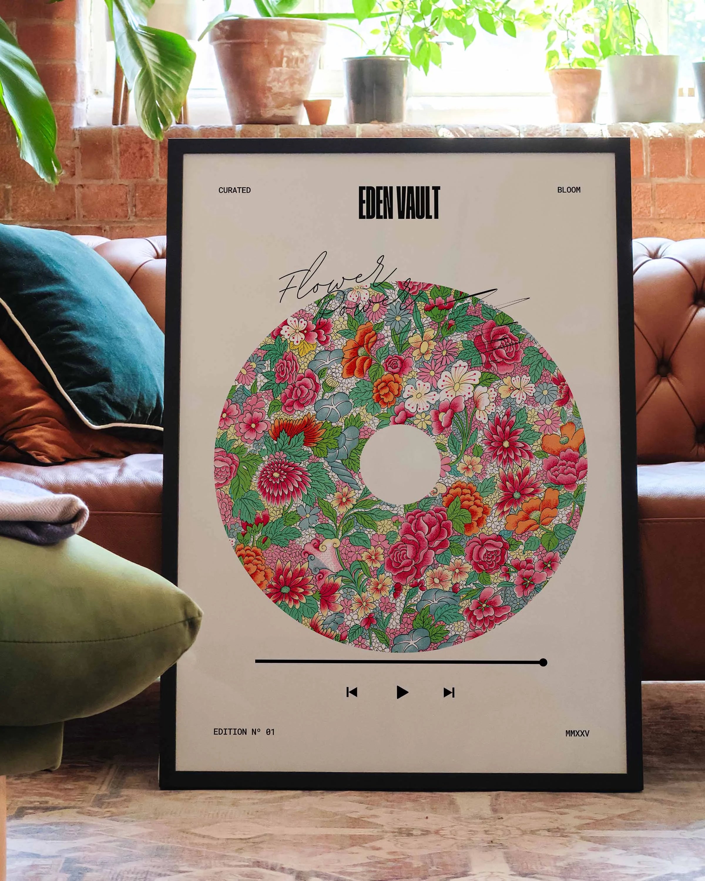 Eden Vault Poster – FineArt Wandbild, moderne Kunst & Fine Art Print von Spawnd, handgefertigt & Made in Germany