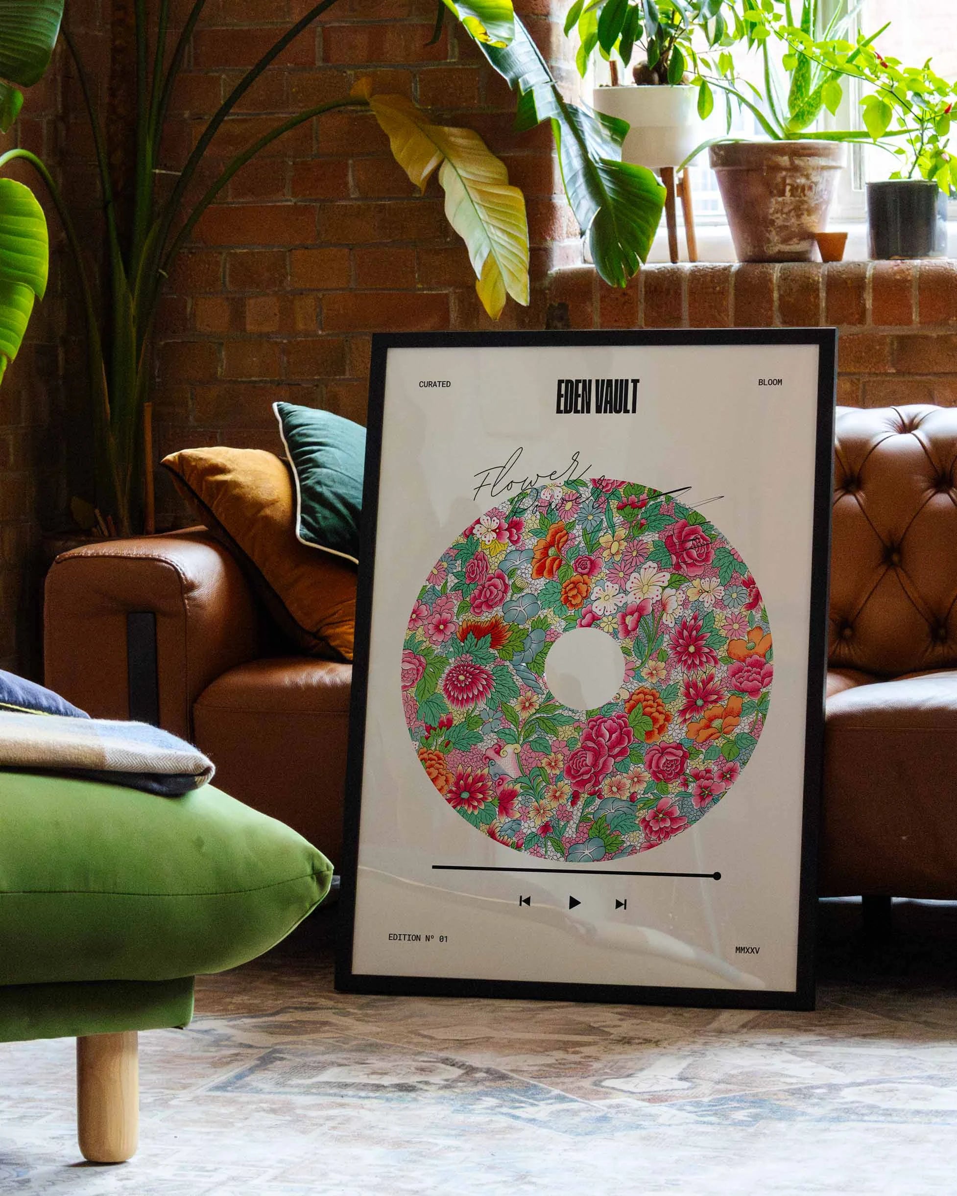 Eden Vault Poster – FineArt Wandbild, moderne Kunst & Fine Art Print von Spawnd, handgefertigt & Made in Germany