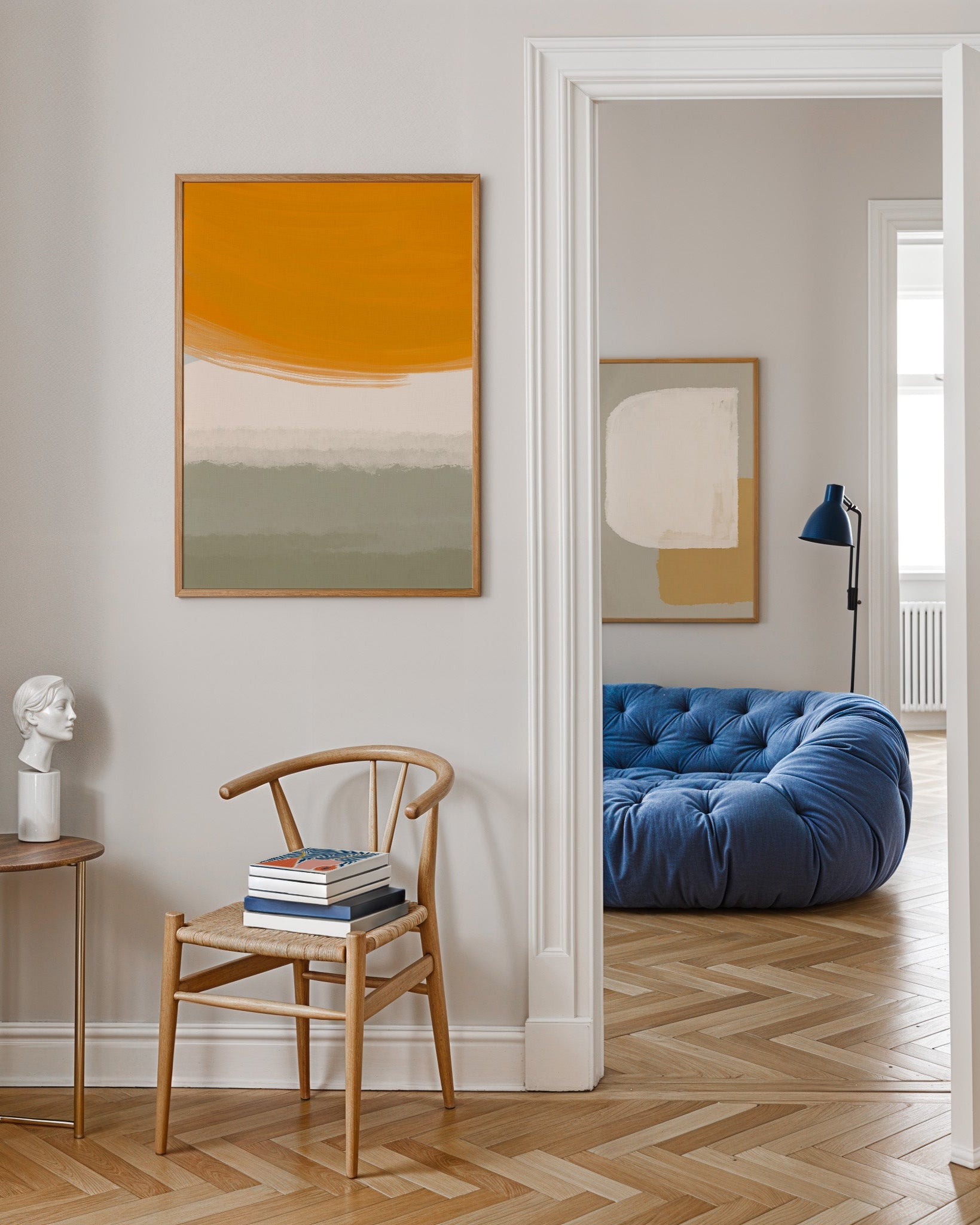 Strönd Poster – FineArt Wandbild, moderne Kunst & Fine Art Print von Spawnd, handgefertigt & Made in Germany