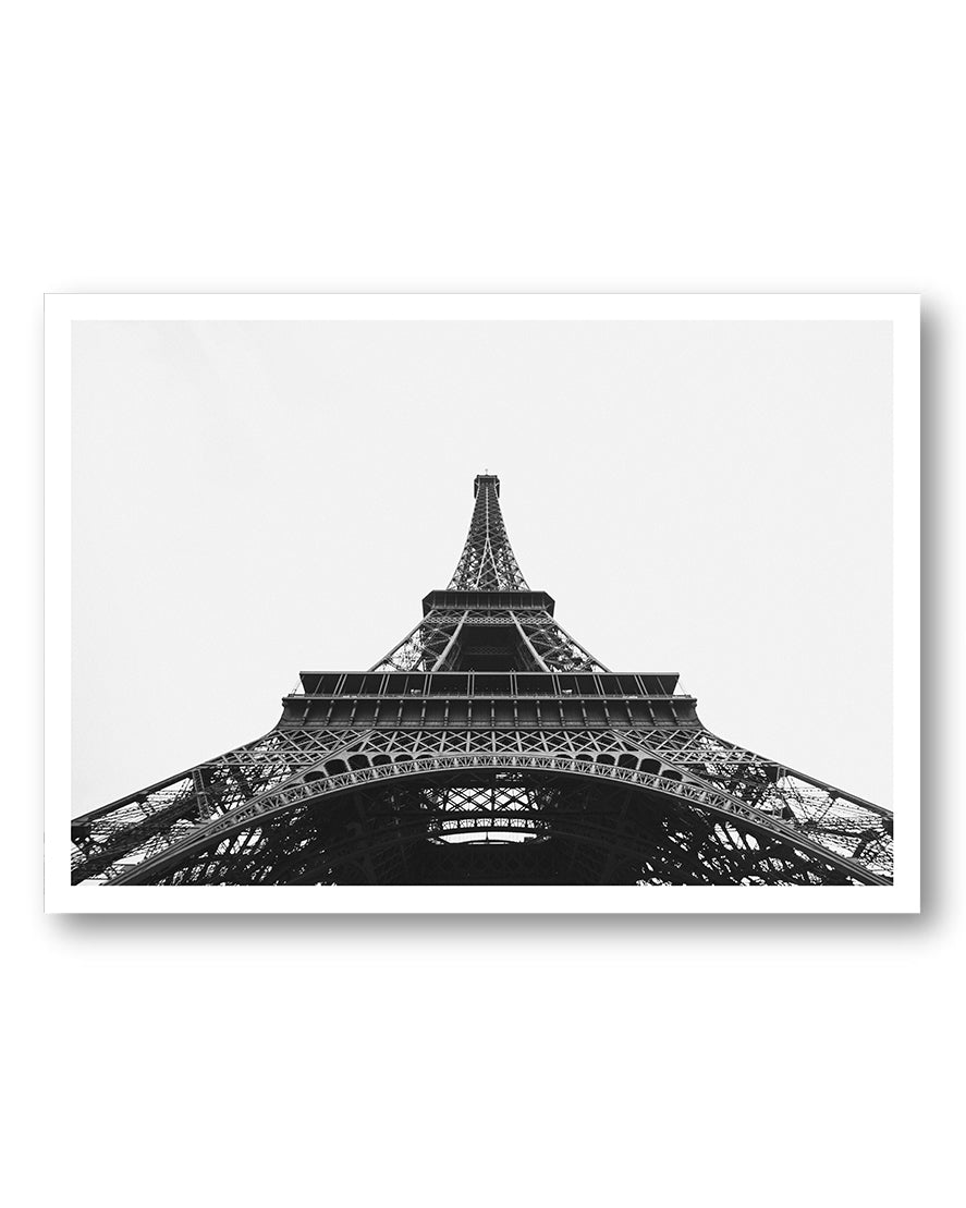Eifeltower No1 Poster – FineArt Wandbild, moderne Kunst & Fine Art Print von Spawnd, handgefertigt & Made in Germany