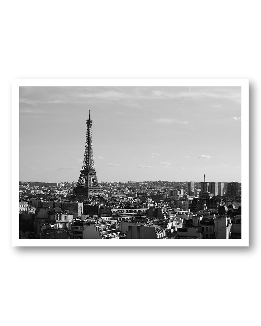 Eifeltower No2 Poster – FineArt Wandbild, moderne Kunst & Fine Art Print von Spawnd, handgefertigt & Made in Germany