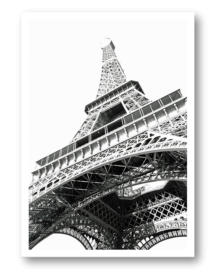 Eifeltower No4 Poster – FineArt Wandbild, moderne Kunst & Fine Art Print von Spawnd, handgefertigt & Made in Germany