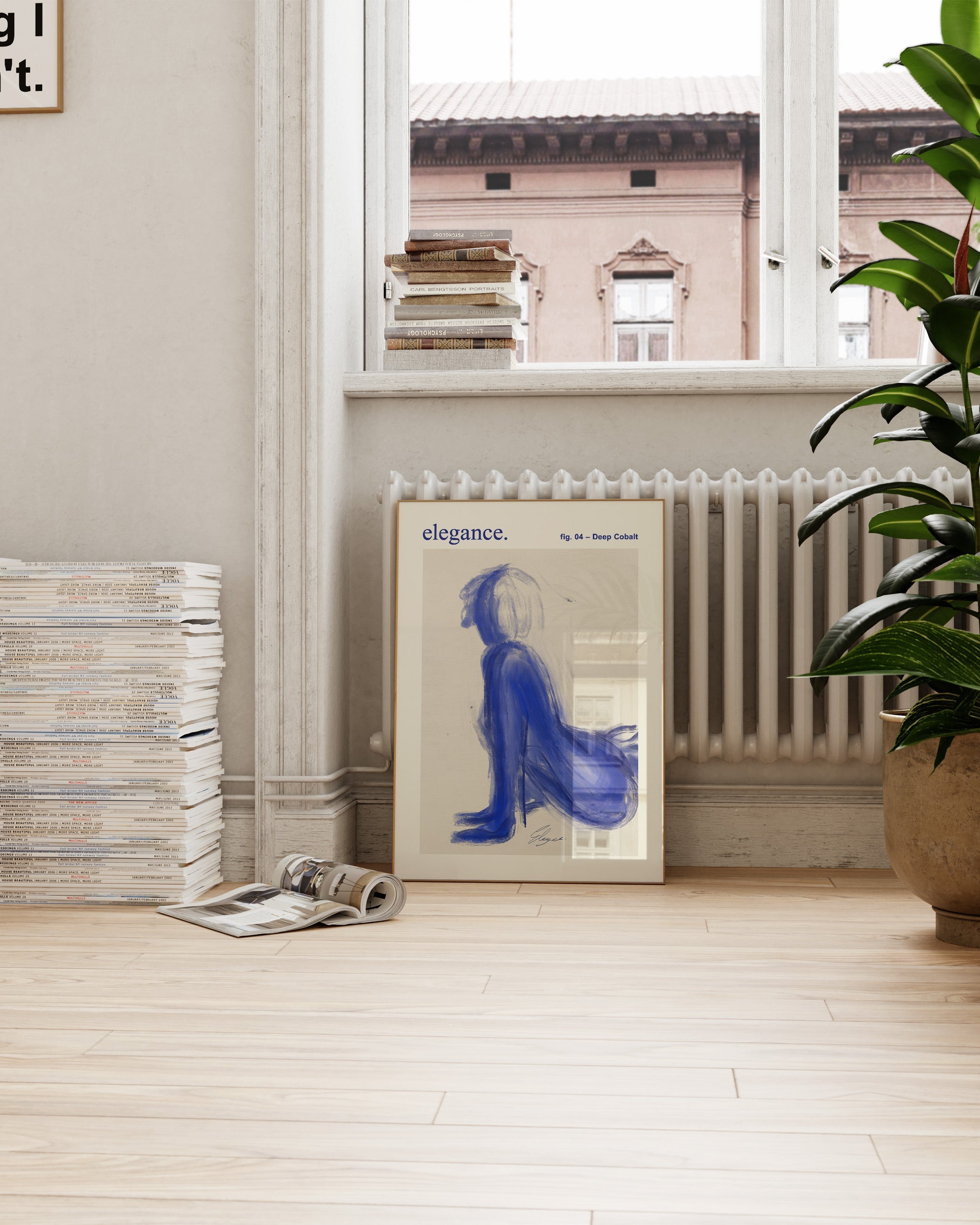 Elegance Poster im Wohnzimmer – Fine Art Print – Spawnd