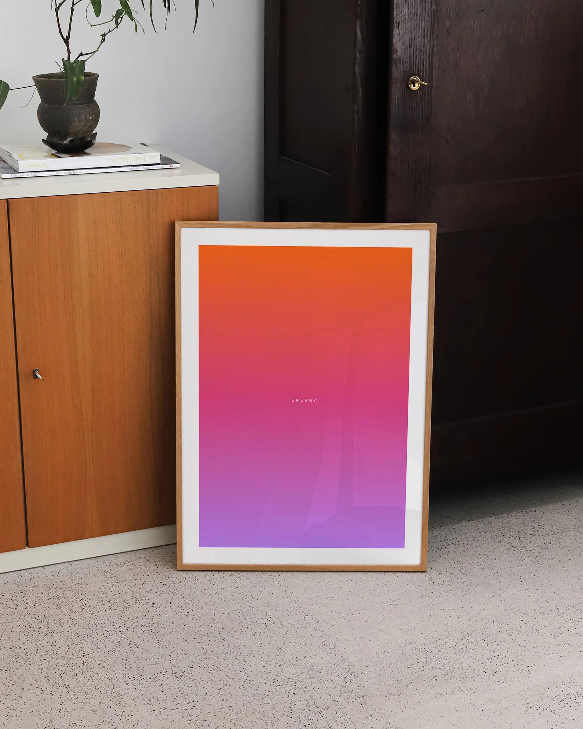 Energy Poster – FineArt Wandbild, moderne Kunst & Fine Art Print von Spawnd, handgefertigt & Made in Germany