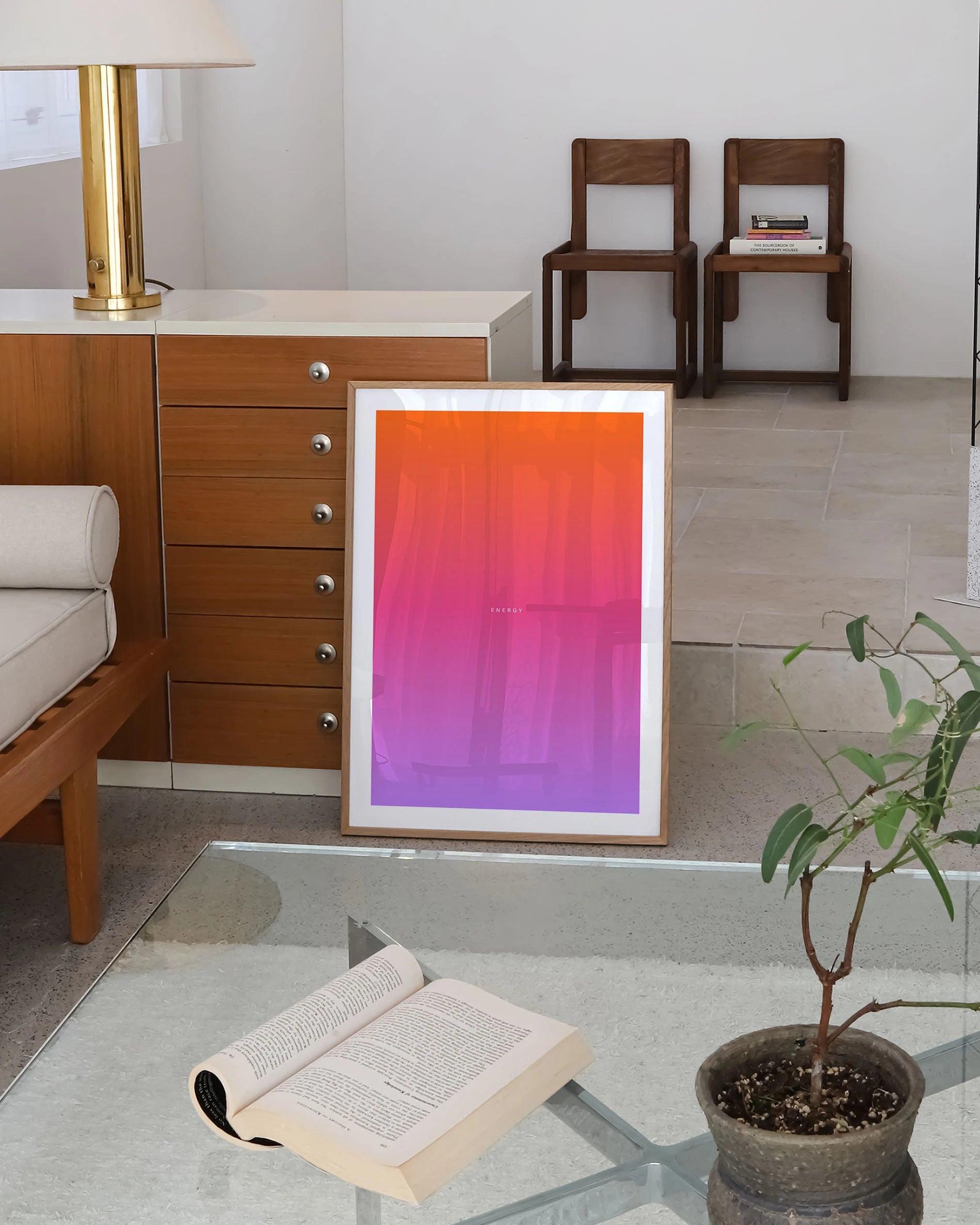 Energy Poster – FineArt Wandbild, moderne Kunst & Fine Art Print von Spawnd, handgefertigt & Made in Germany