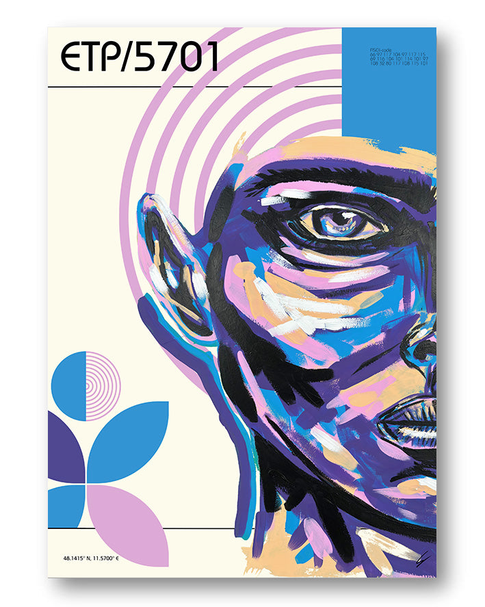 ETP/5701 Poster – FineArt Wandbild, moderne Kunst & Fine Art Print von Spawnd, handgefertigt & Made in Germany
