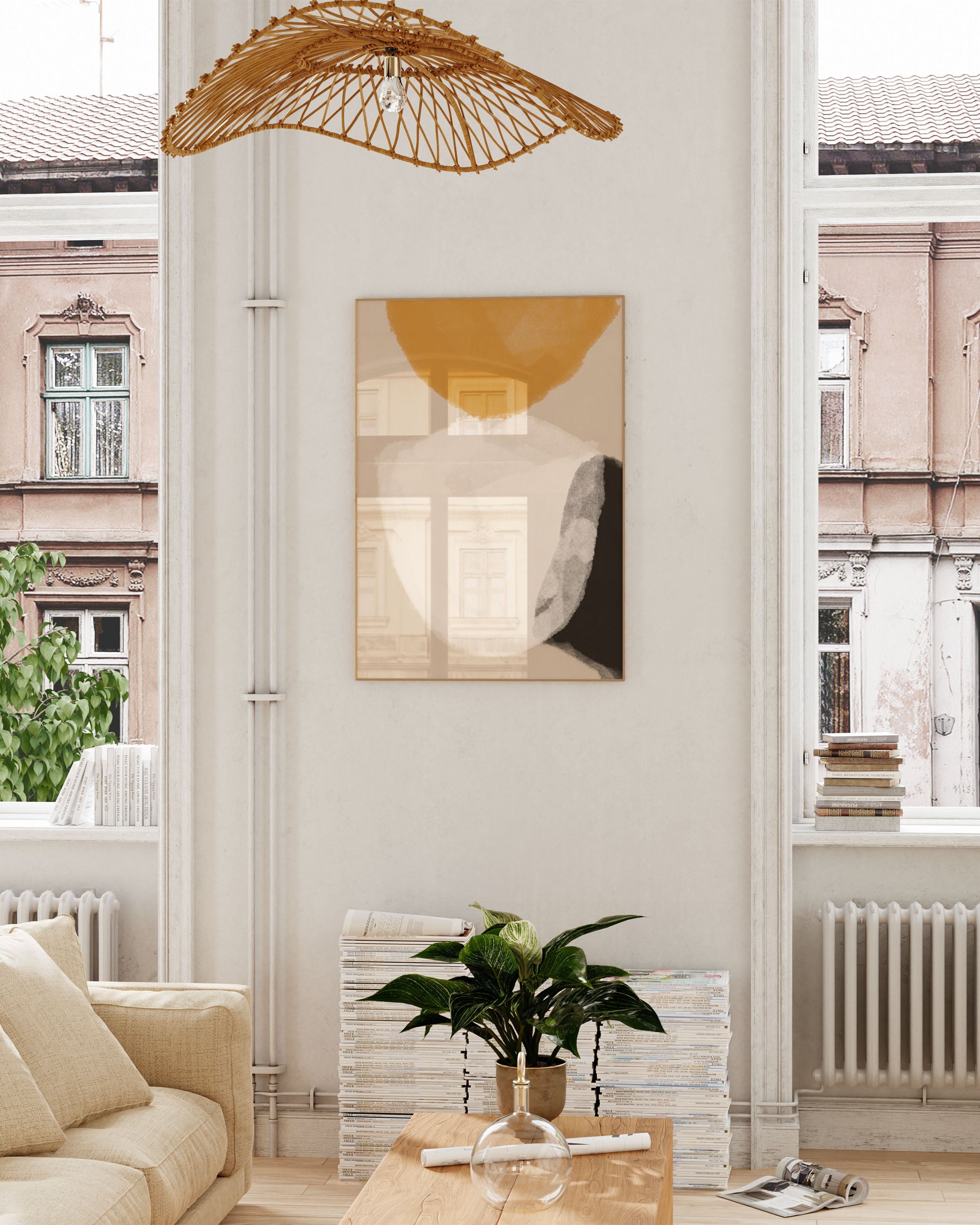 Galskap Poster – FineArt Wandbild, moderne Kunst & Fine Art Print von Spawnd, handgefertigt & Made in Germany