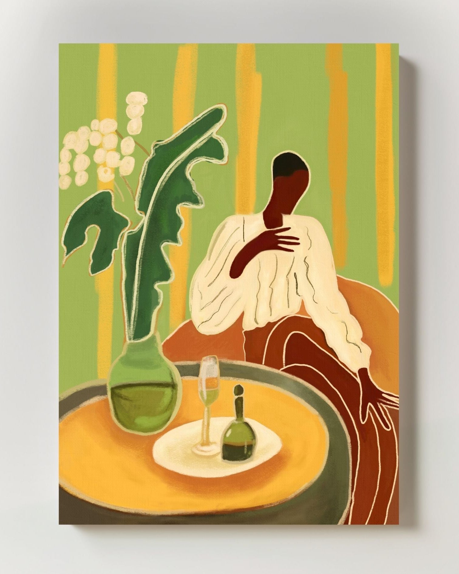 Evening Poster – FineArt Wandbild, moderne Kunst & Fine Art Print von Spawnd, handgefertigt & Made in Germany