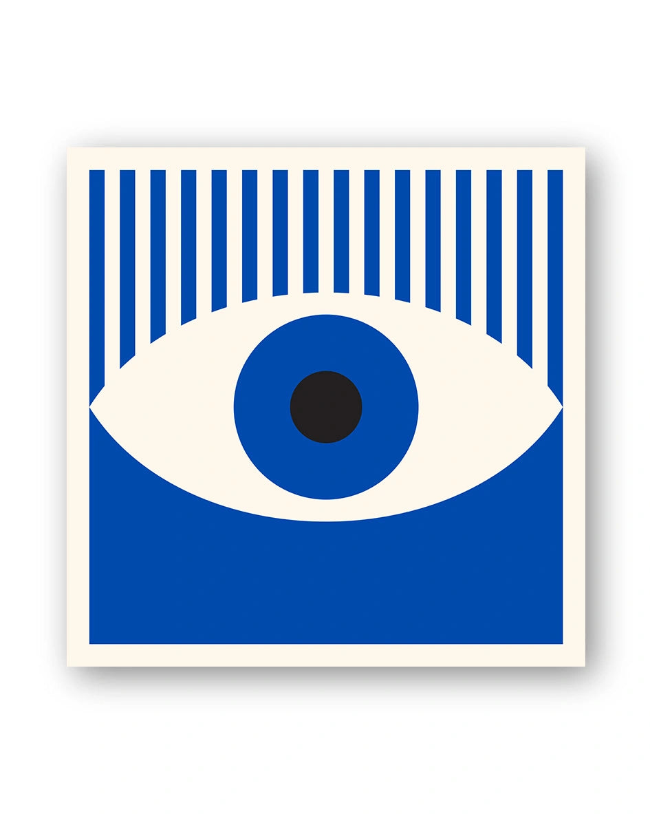 eYe Poster – FineArt Wandbild, moderne Kunst & Fine Art Print von Spawnd, handgefertigt & Made in Germany