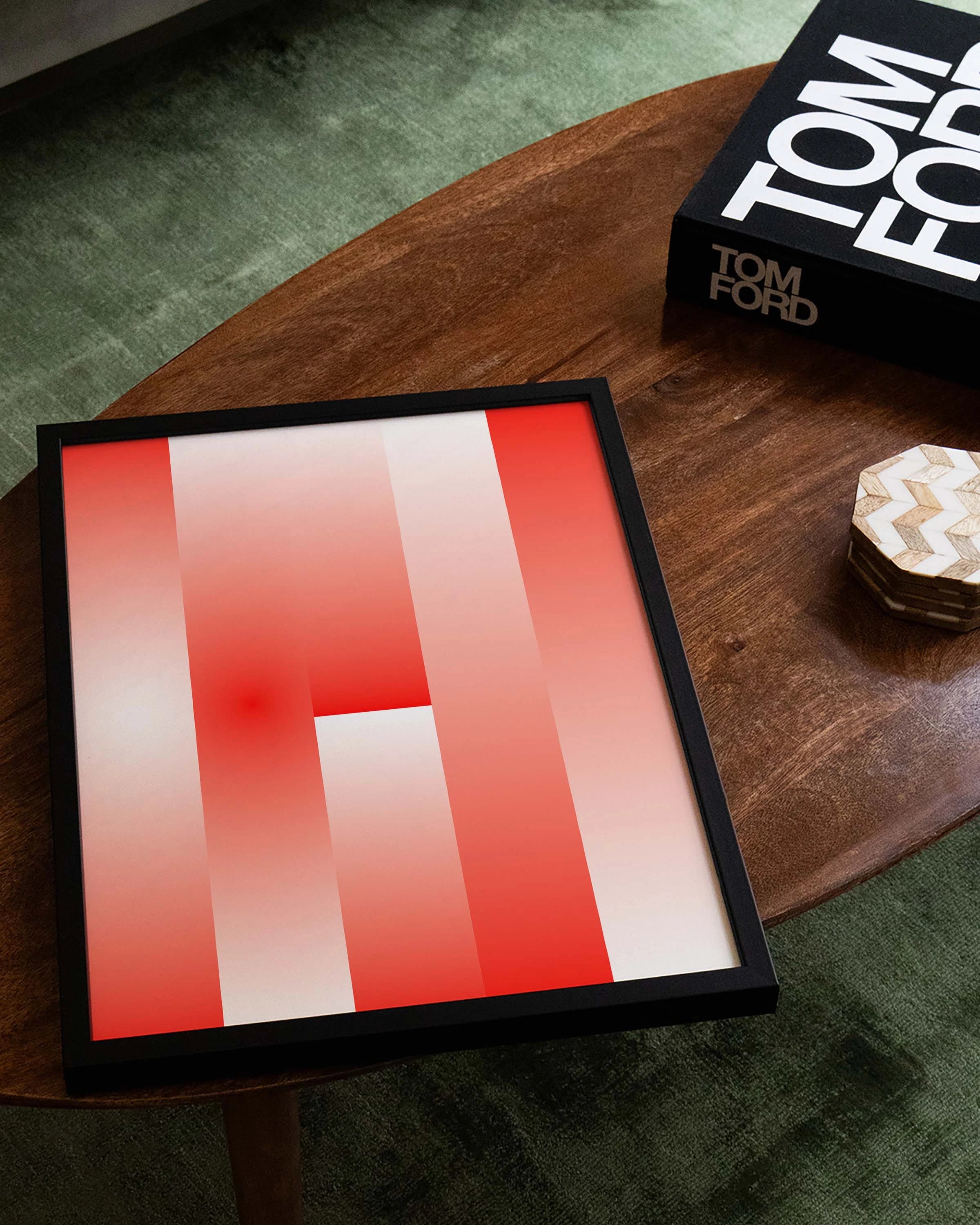 Fade Poster – FineArt Wandbild, moderne Kunst & Fine Art Print von Spawnd, handgefertigt & Made in Germany