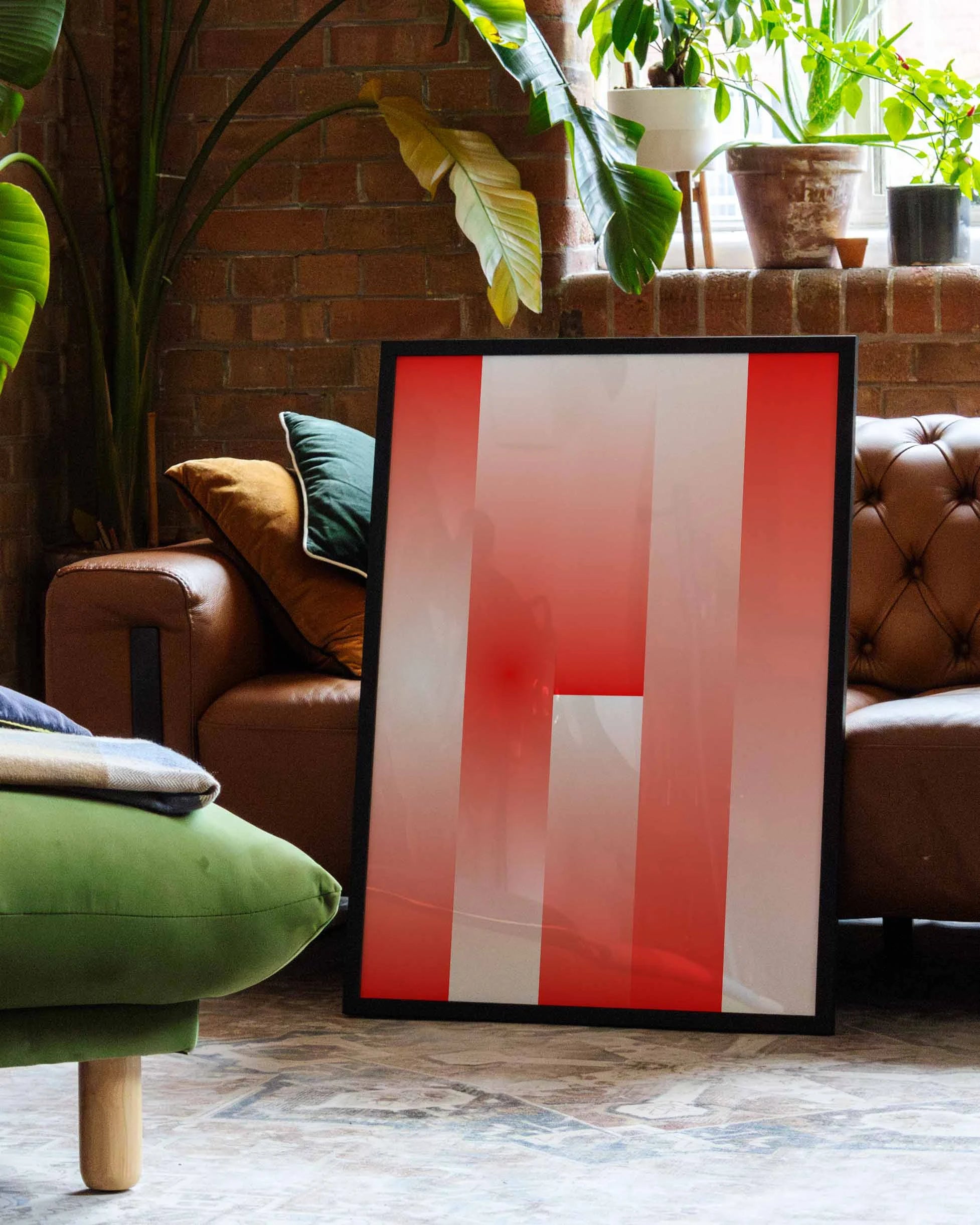 Fade Poster – FineArt Wandbild, moderne Kunst & Fine Art Print von Spawnd, handgefertigt & Made in Germany