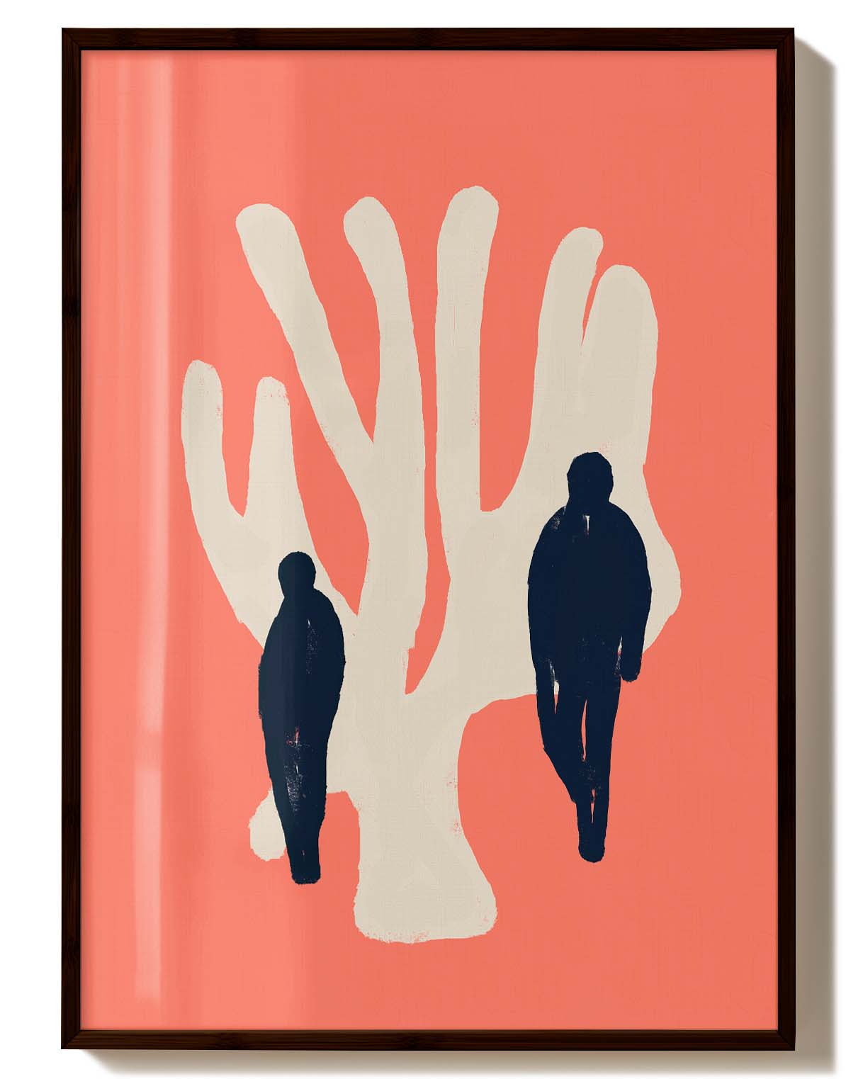 Rooted Together | Moderne Figurative Kunst Poster