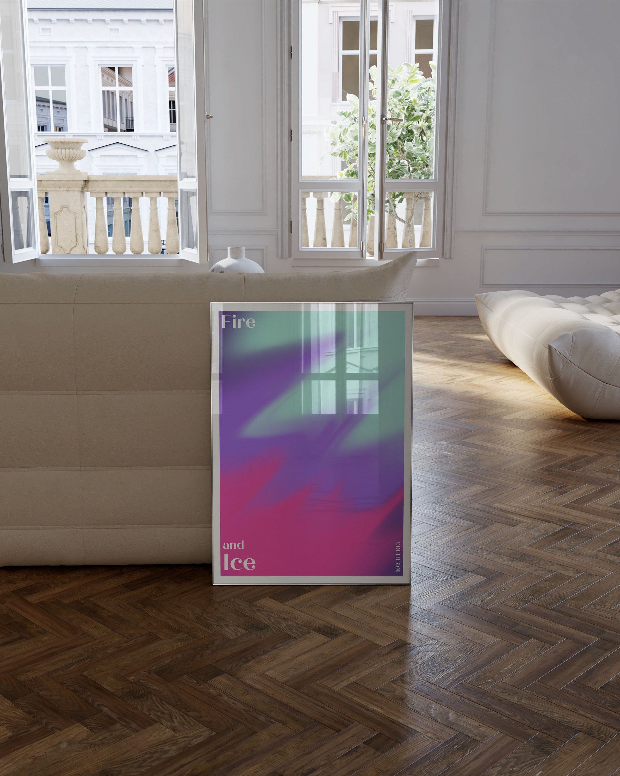 Poster im Wohnzimmer – Fine Art Print – Spawnd