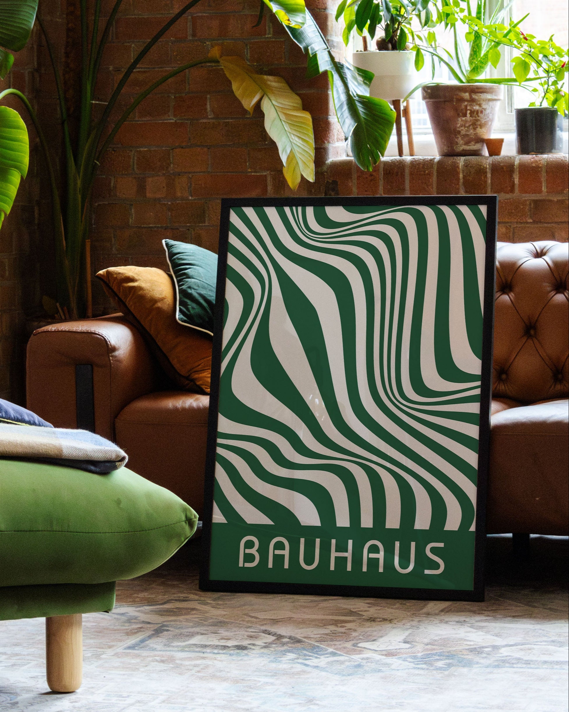 Flowgrid Poster – FineArt Wandbild, moderne Kunst & Fine Art Print von Spawnd, handgefertigt & Made in Germany