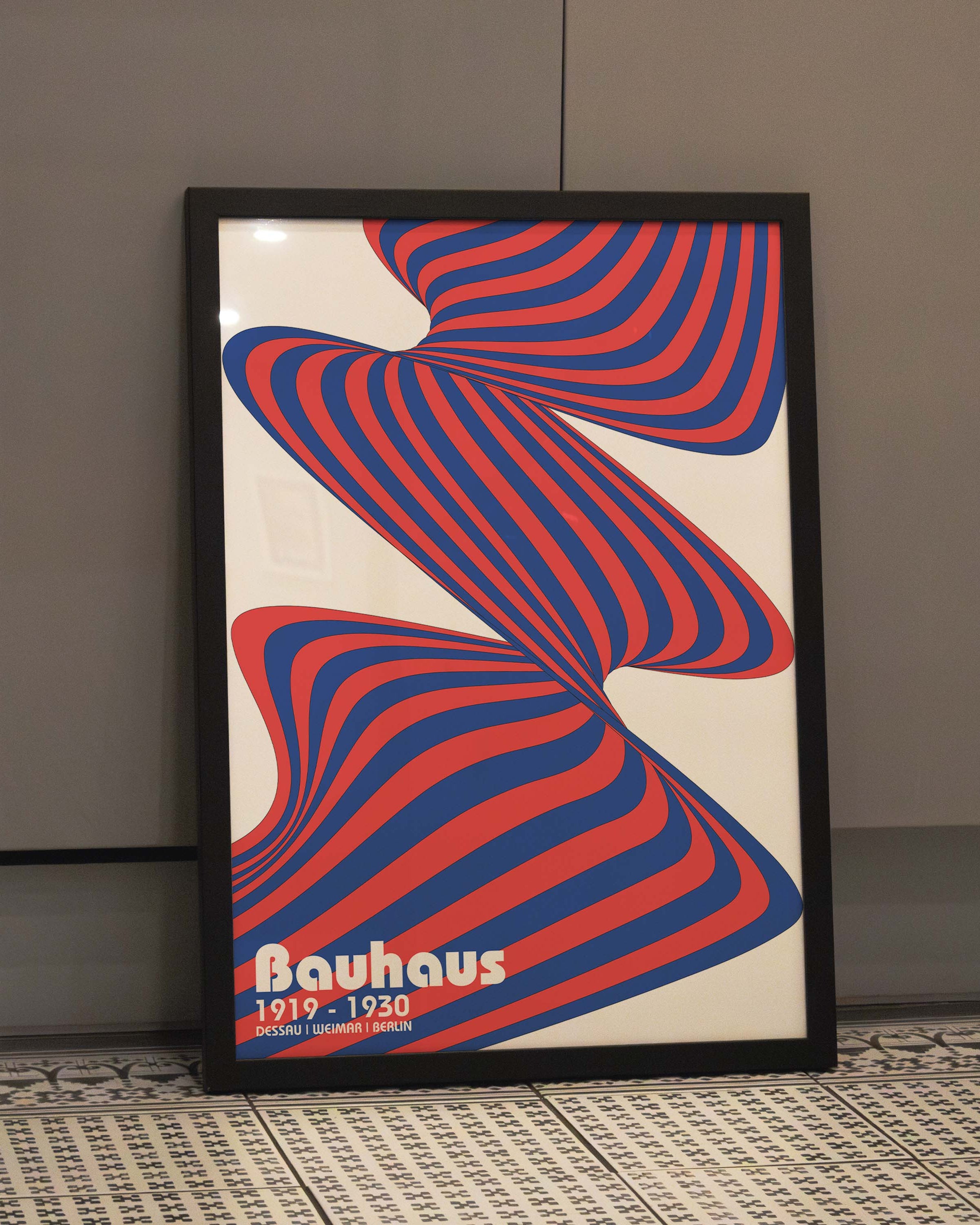 Fluxos Poster – FineArt Wandbild, moderne Kunst & Fine Art Print von Spawnd, handgefertigt & Made in Germany