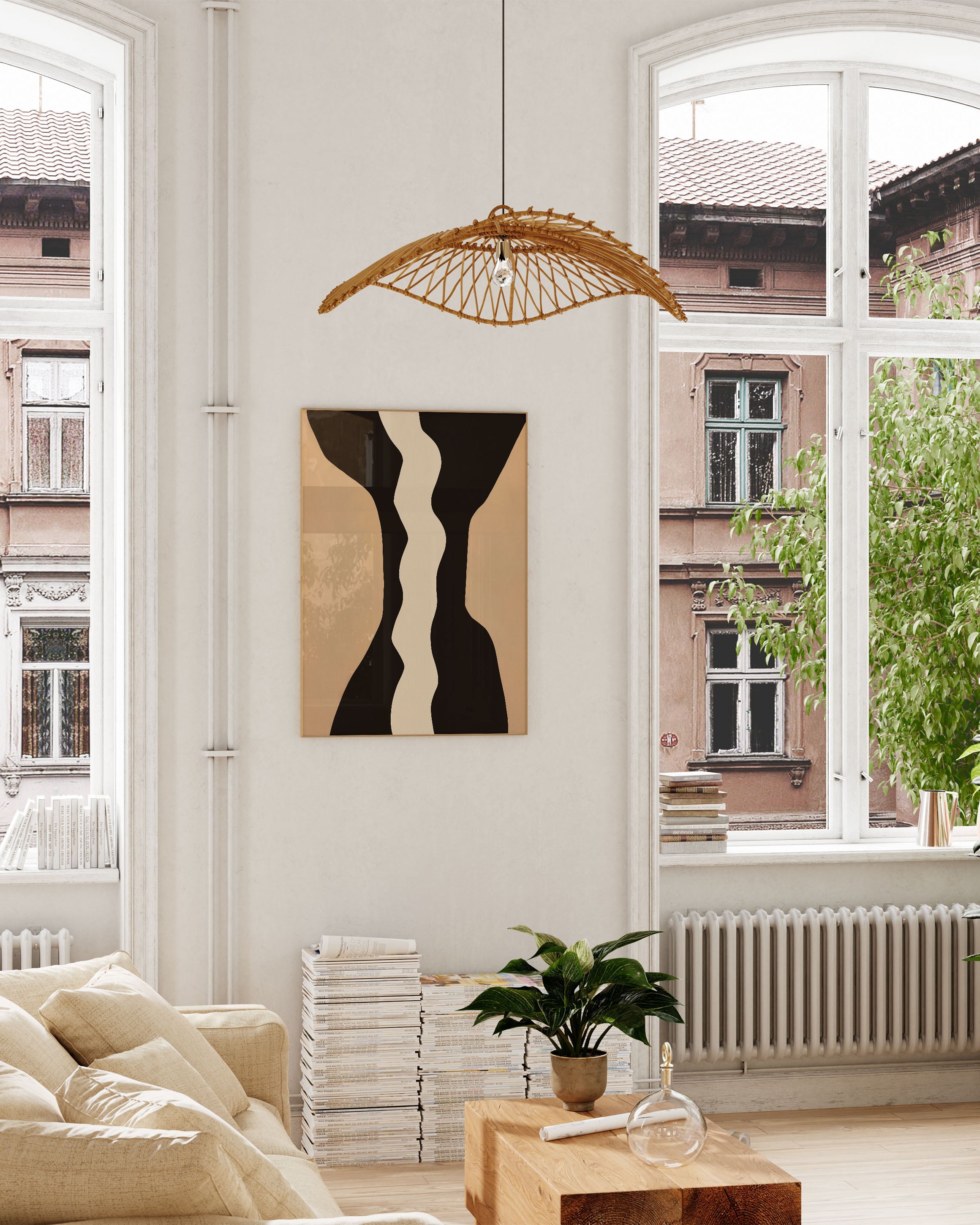 Klyfta Poster – FineArt Wandbild, moderne Kunst & Fine Art Print von Spawnd, handgefertigt & Made in Germany