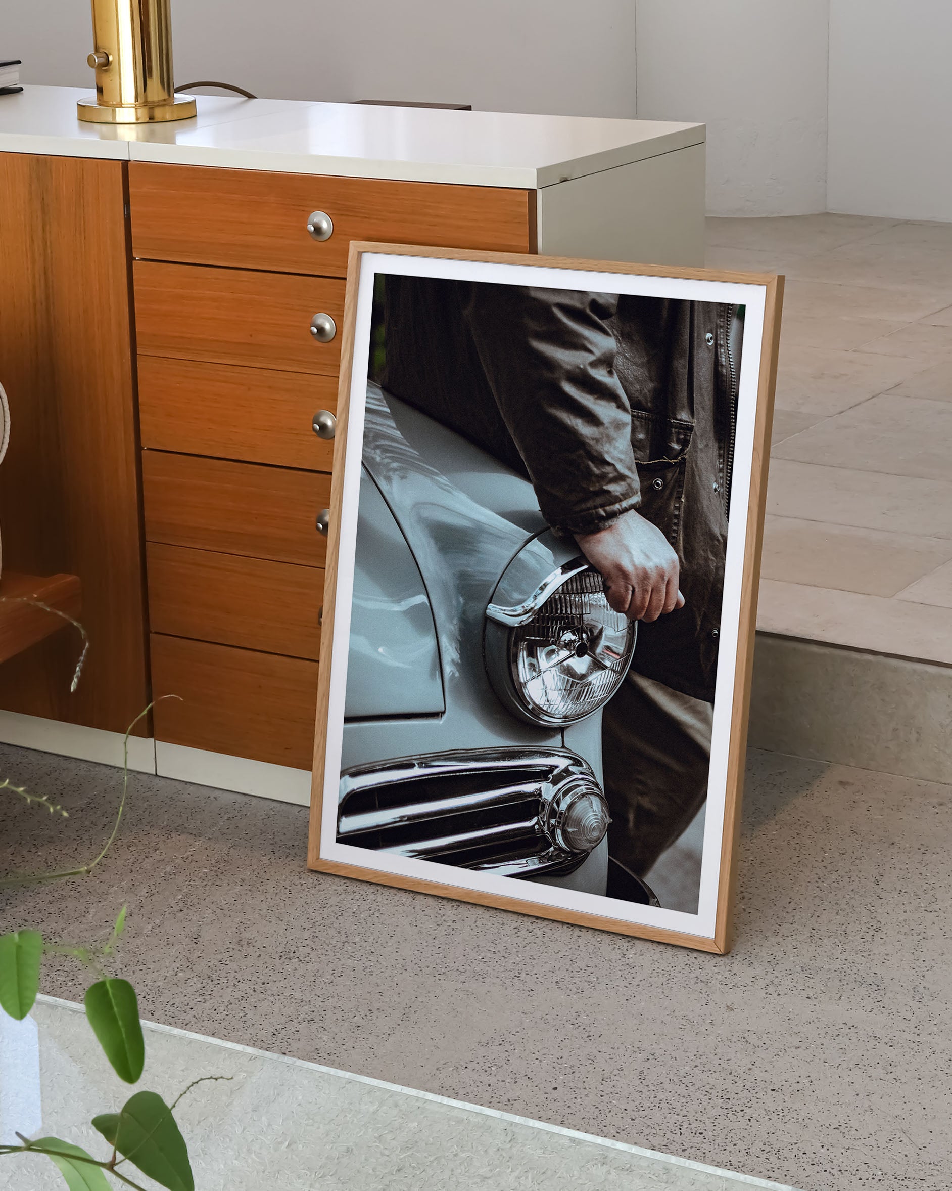 Frontlicht Poster – FineArt Wandbild, moderne Kunst & Fine Art Print von Spawnd, handgefertigt & Made in Germany