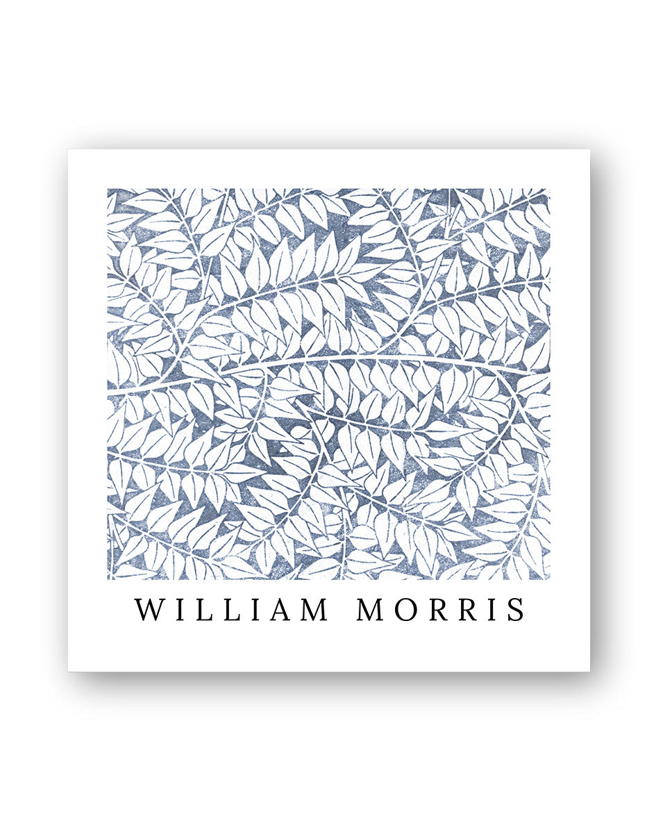 Frosted Ferns Poster – FineArt Wandbild, moderne Kunst & Fine Art Print von Spawnd, handgefertigt & Made in Germany