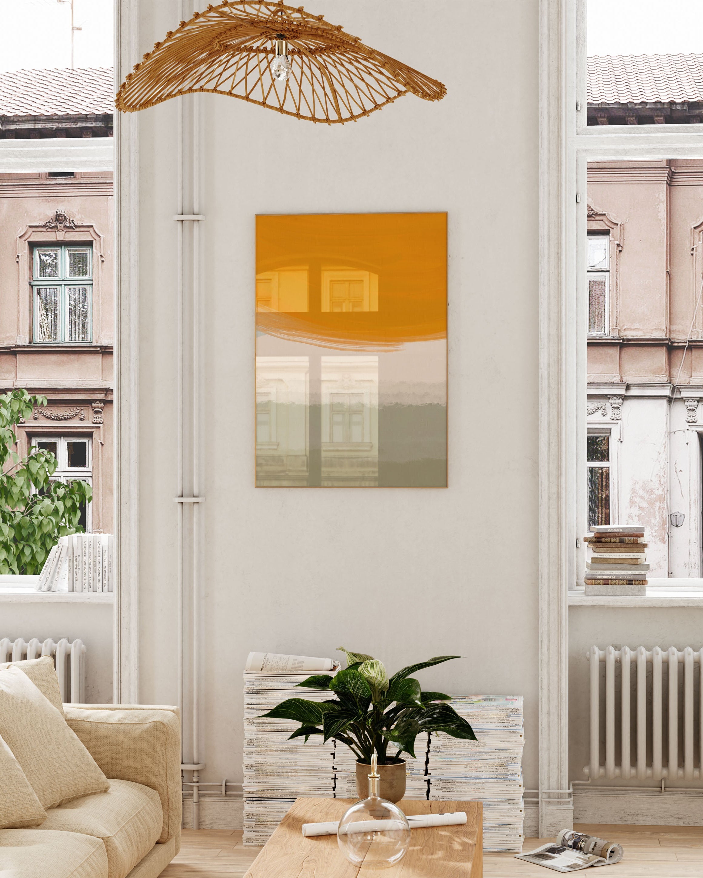 Strönd Poster – FineArt Wandbild, moderne Kunst & Fine Art Print von Spawnd, handgefertigt & Made in Germany